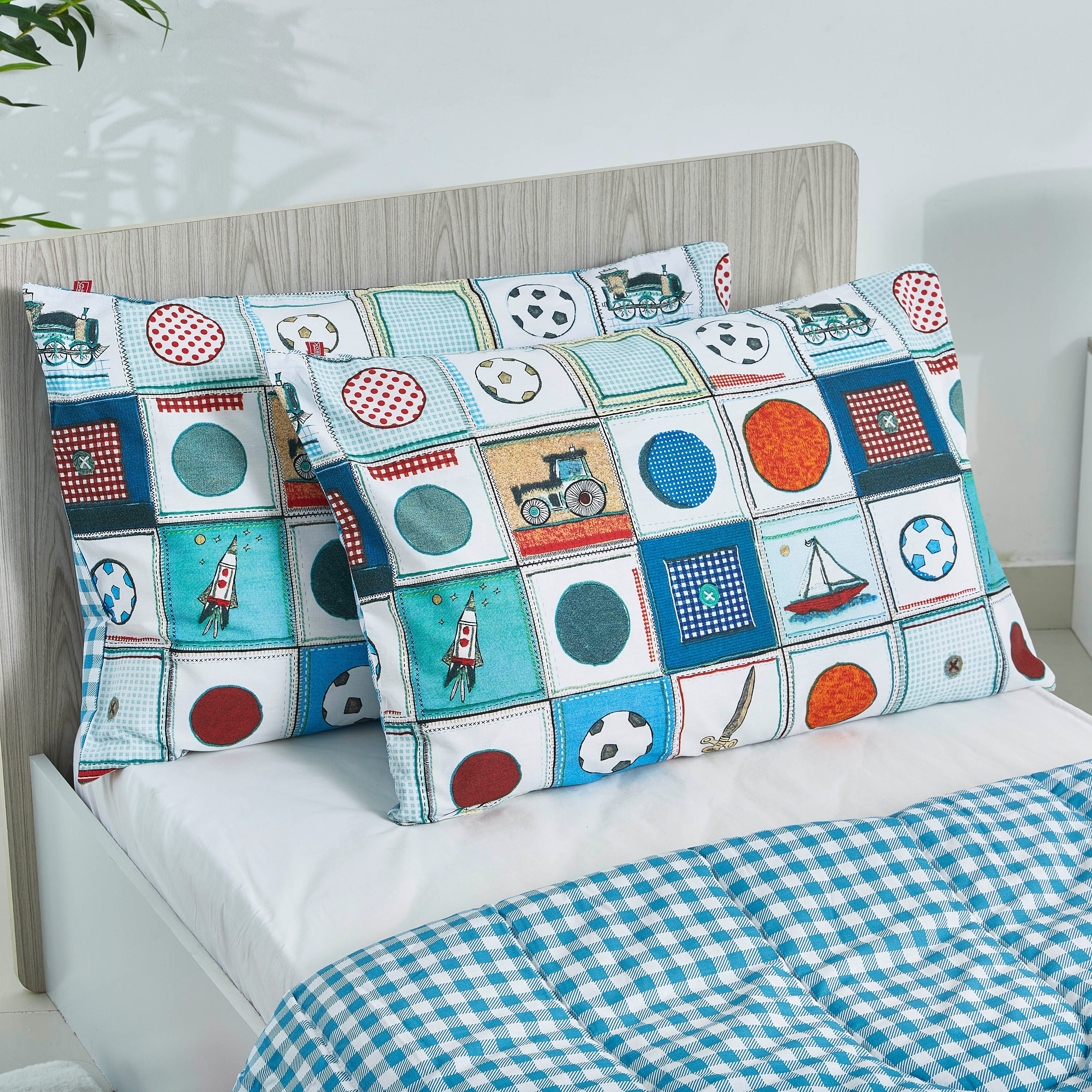 طقم أغطية وسائد قطعتين من إلفيش دريم - 50x75 سم-hbxhomeware-hbxkidsandyouth-image-1