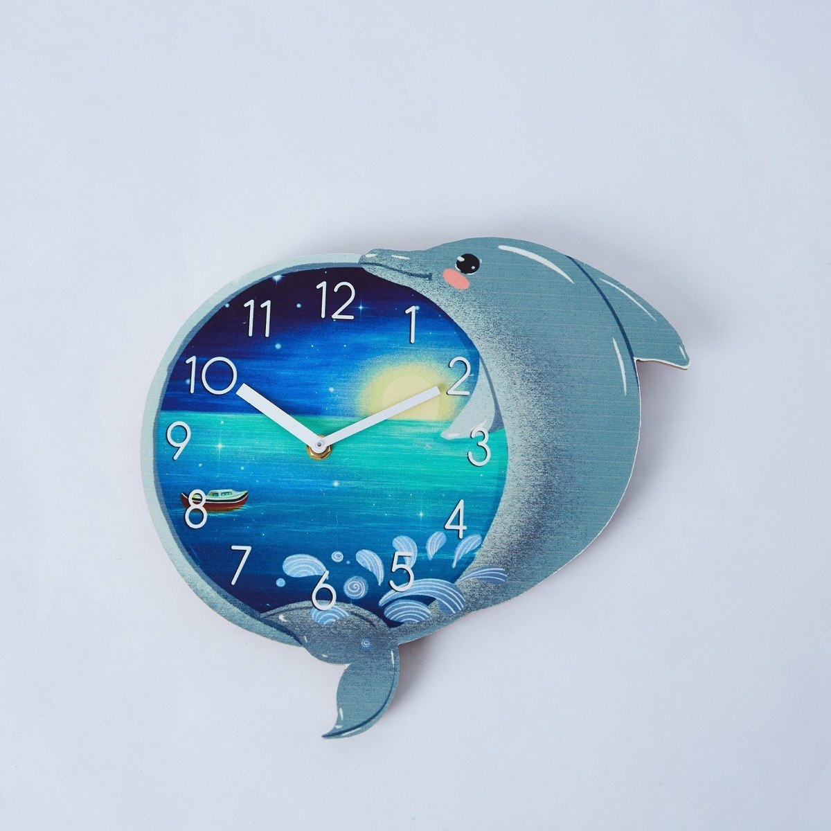 Epoch Dolphin Wall Clock-hbxhomeware-hbxkidsandyouth-image-4