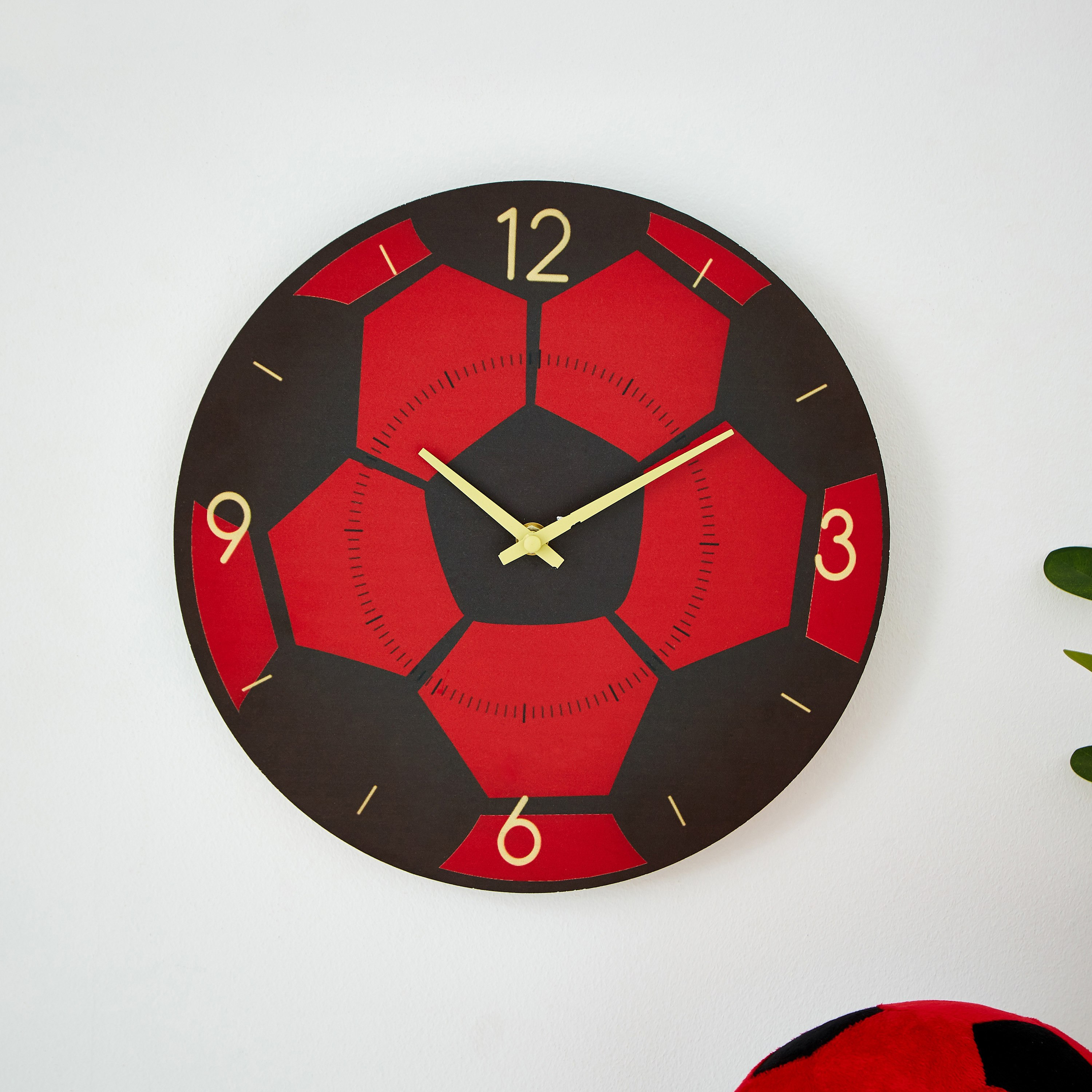 ساعة حائط كرة قدم من إيبوك - 30 سم-hbxhomeware-hbxkidsandyouth-image-2