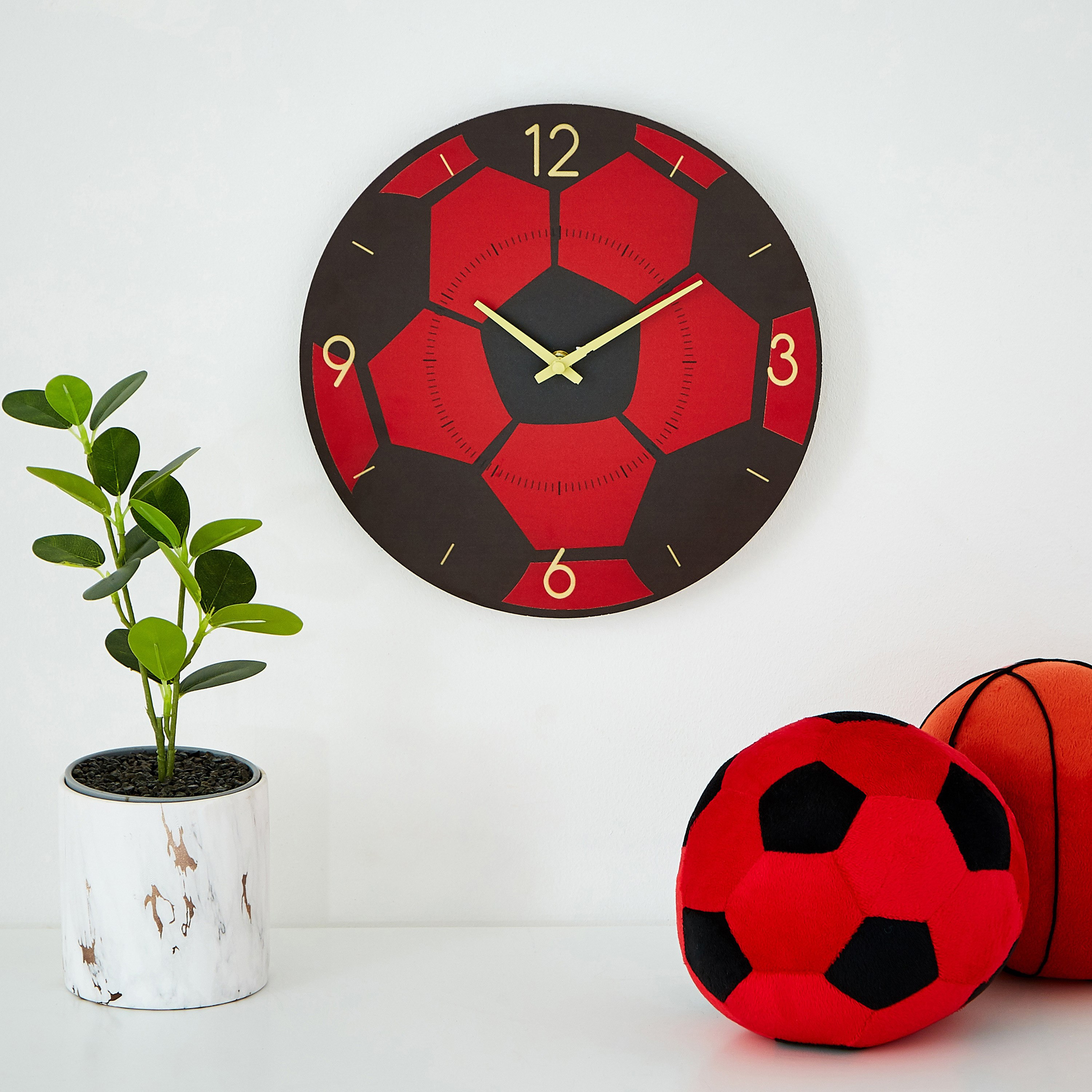 ساعة حائط كرة قدم من إيبوك - 30 سم-hbxhomeware-hbxkidsandyouth-image-4