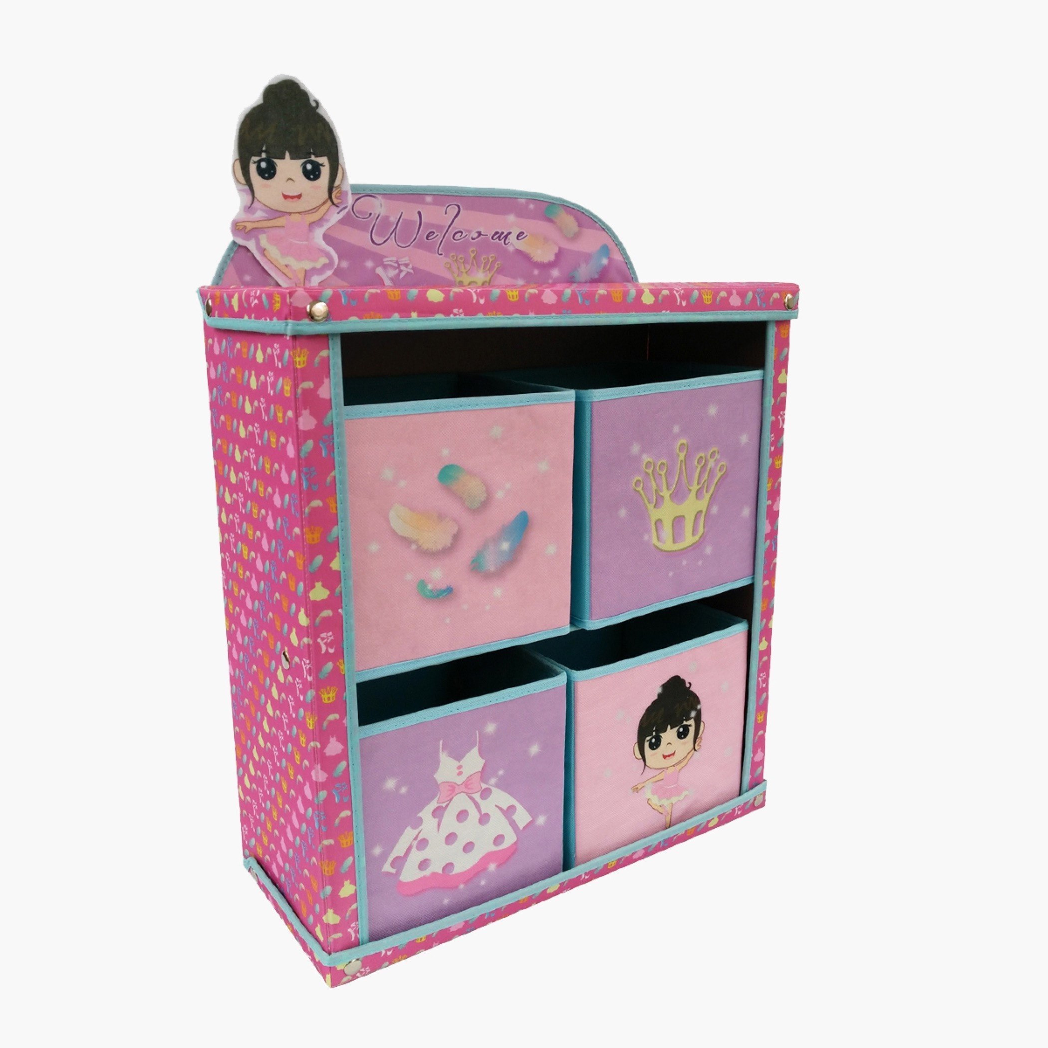 صندوق تخزين بيرفيكت برينسيس بـ4 أقسام من جوي-hbxbedroom-bedroomaccessories-bedroomstorage-image-2