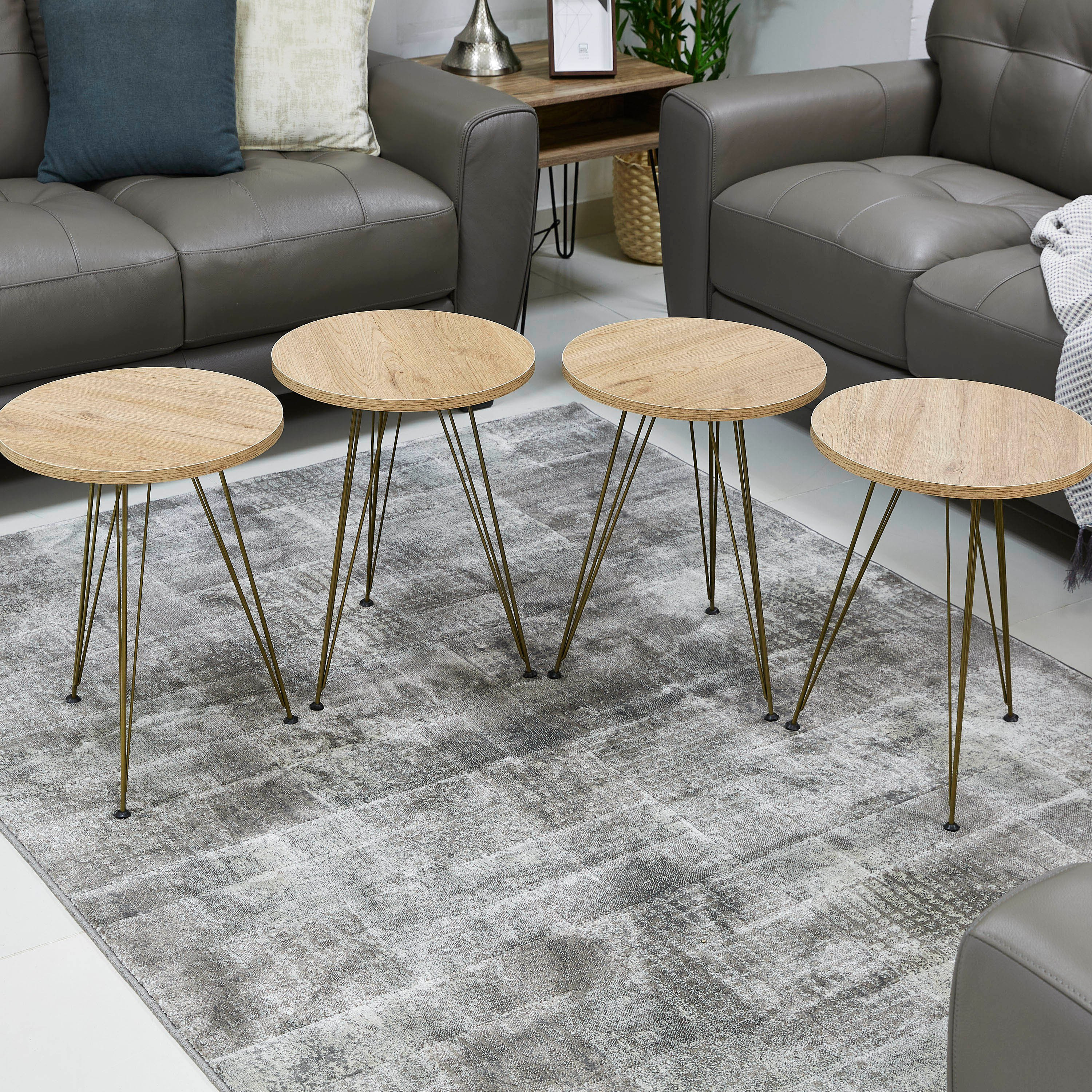 Graham 5-Piece Coffee and Nest of Tables Set-hbxlivingroom-tablesandstands-coffeetables-image-4