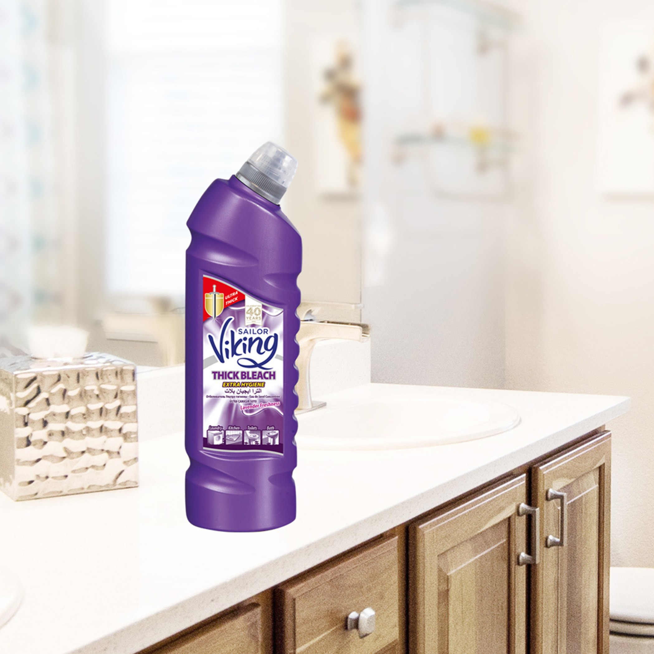 Sailor Viking Ultra Hygiene Lavender Bleach - 750 ml-hbxbathroom-laundry-cleaningaccessories-image-1