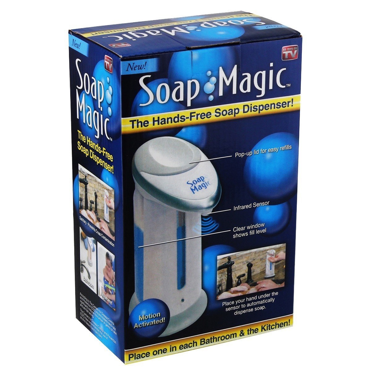 موزّع معقّم وصابون بجهاز استشعار أوتوماتيكي - 350 مل-PROMO_HB_AE_B1G1_250925-image-4