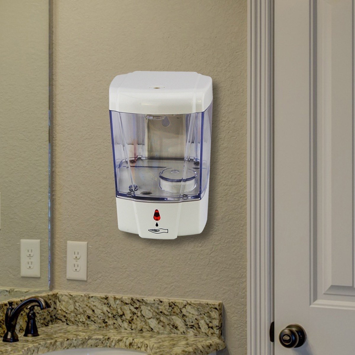 Wall Mounted Automatic Sensor Soap and Sanitizer Dispenser - 750 ml-PROMO_HB_AE_B1G1_250925-image-1