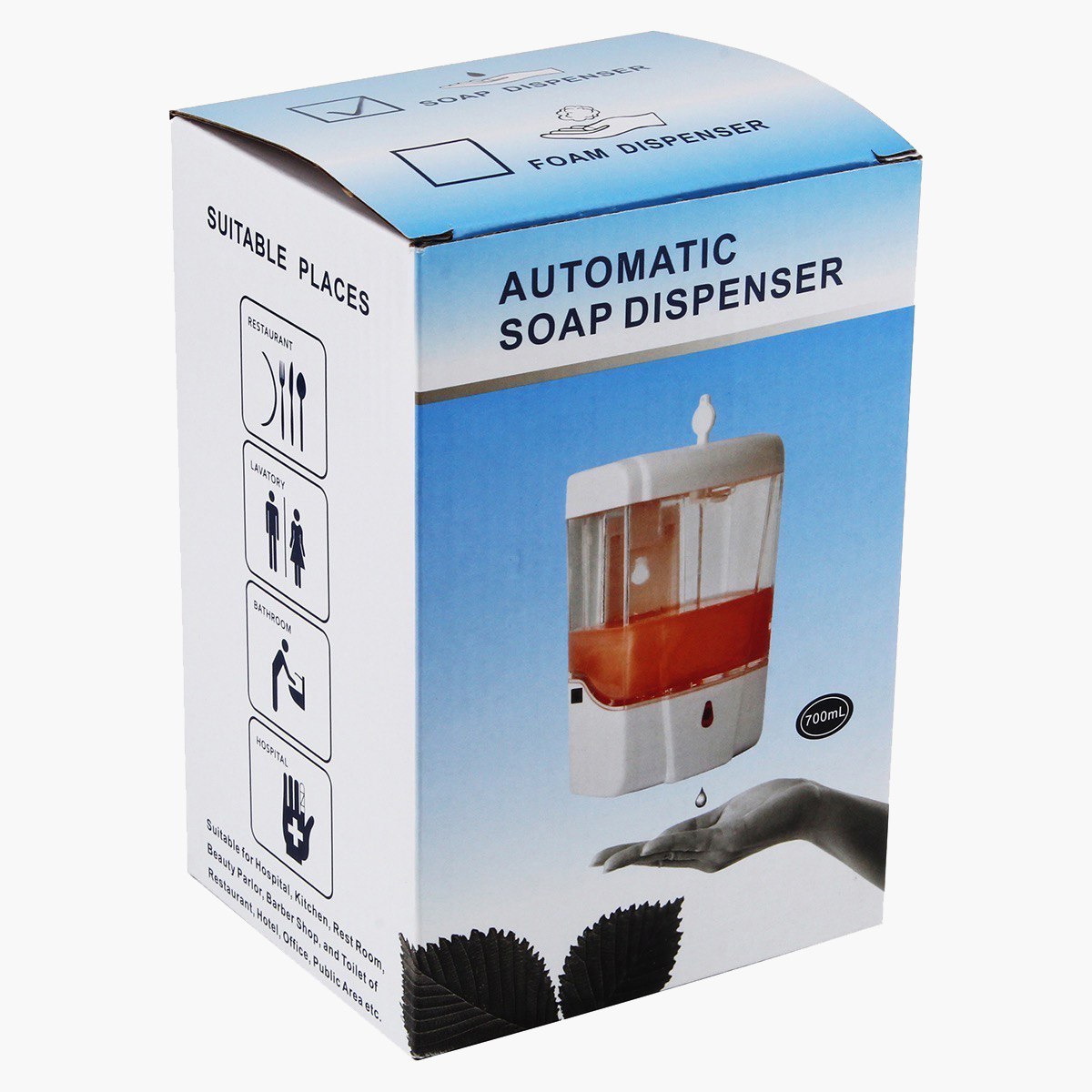 Wall Mounted Automatic Sensor Soap and Sanitizer Dispenser - 750 ml-PROMO_HB_AE_B1G1_250925-image-4