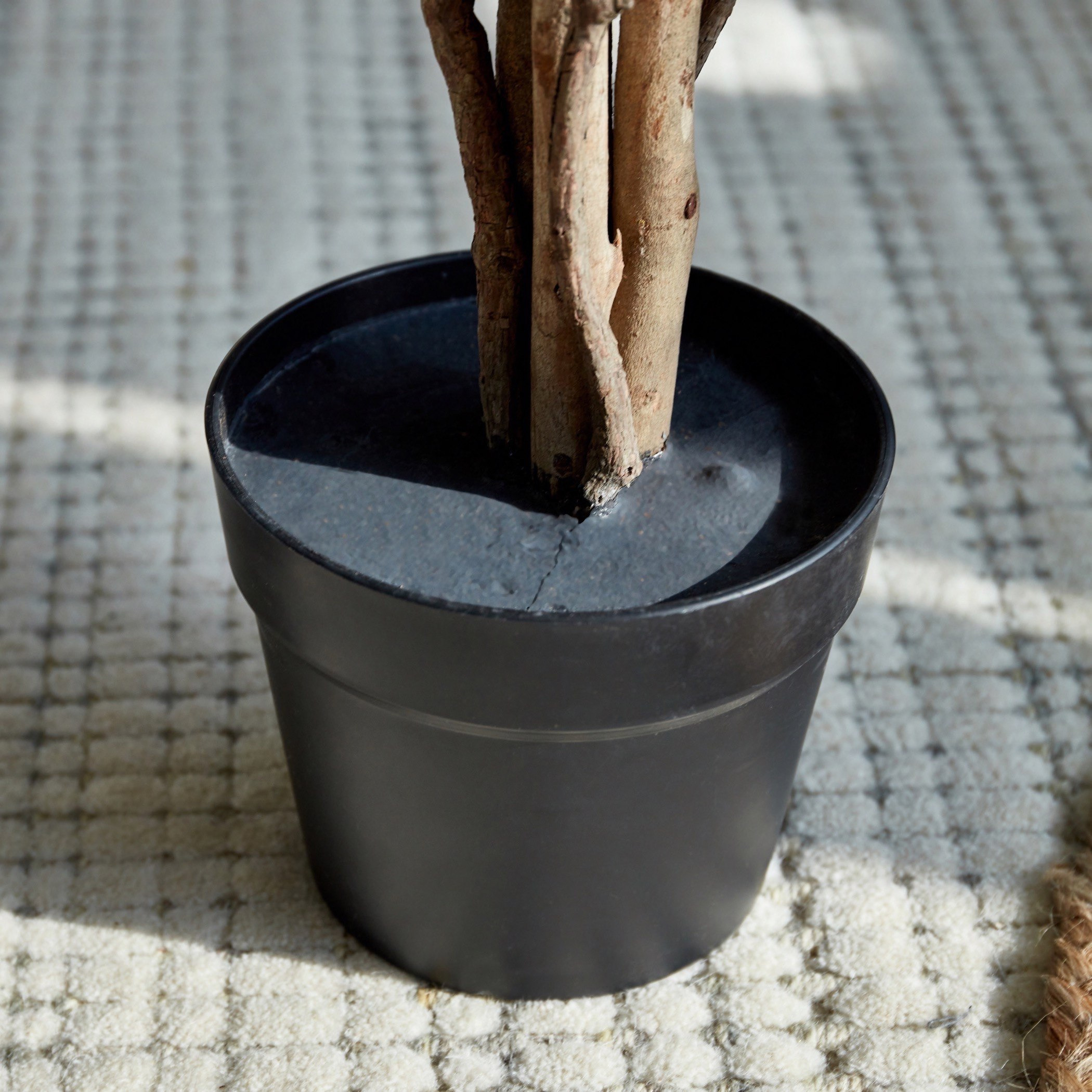 Cyara Wooden Trunk Ficus Tree with Pot - 90 cm-hbxdecorandfurnishings-homeaccessories-artificialflowersandplants-image-5