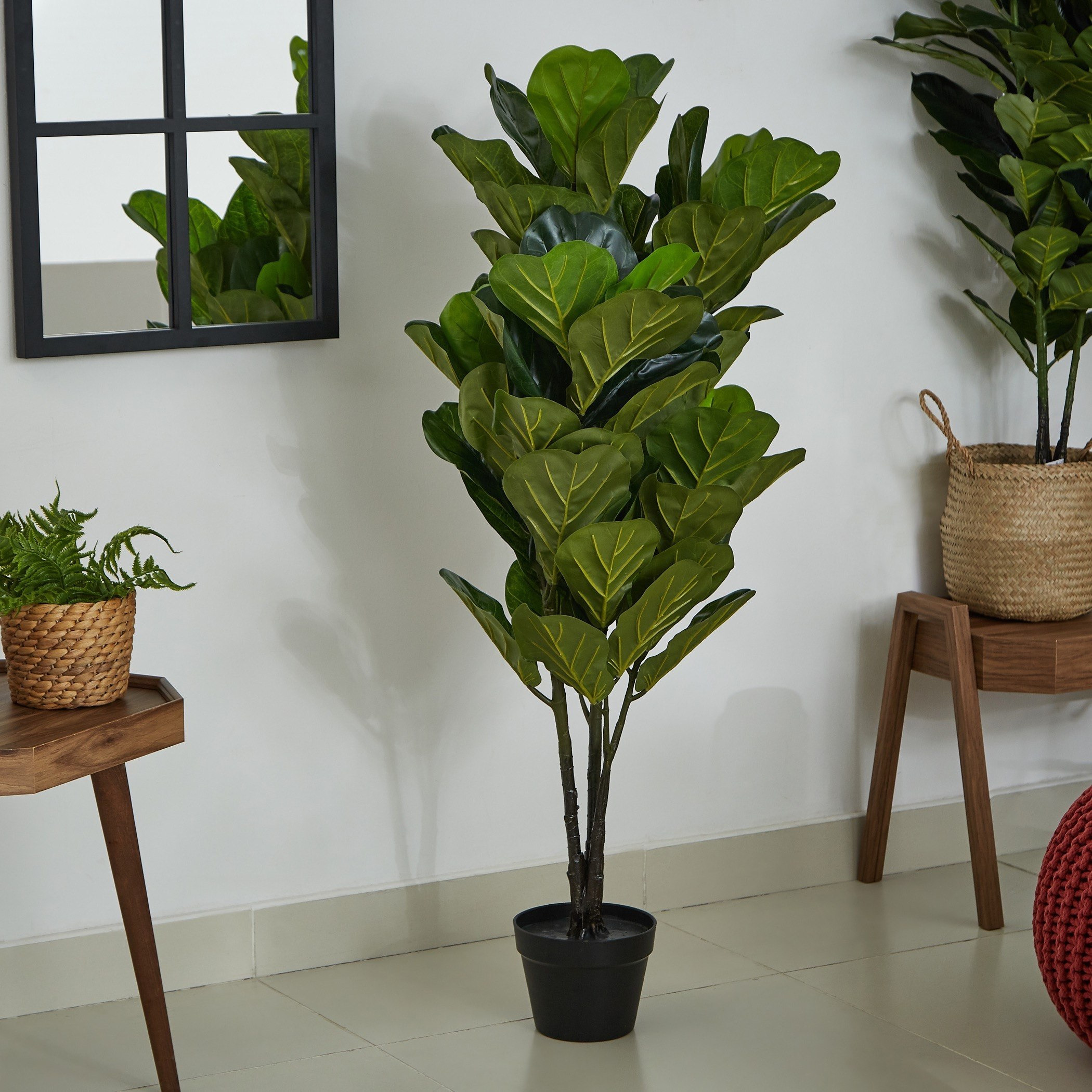 شجرة أوراق الكمان في إصيص من سيارا - 120 سم-hbxdecorandfurnishings-homeaccessories-artificialflowersandplants-image-1
