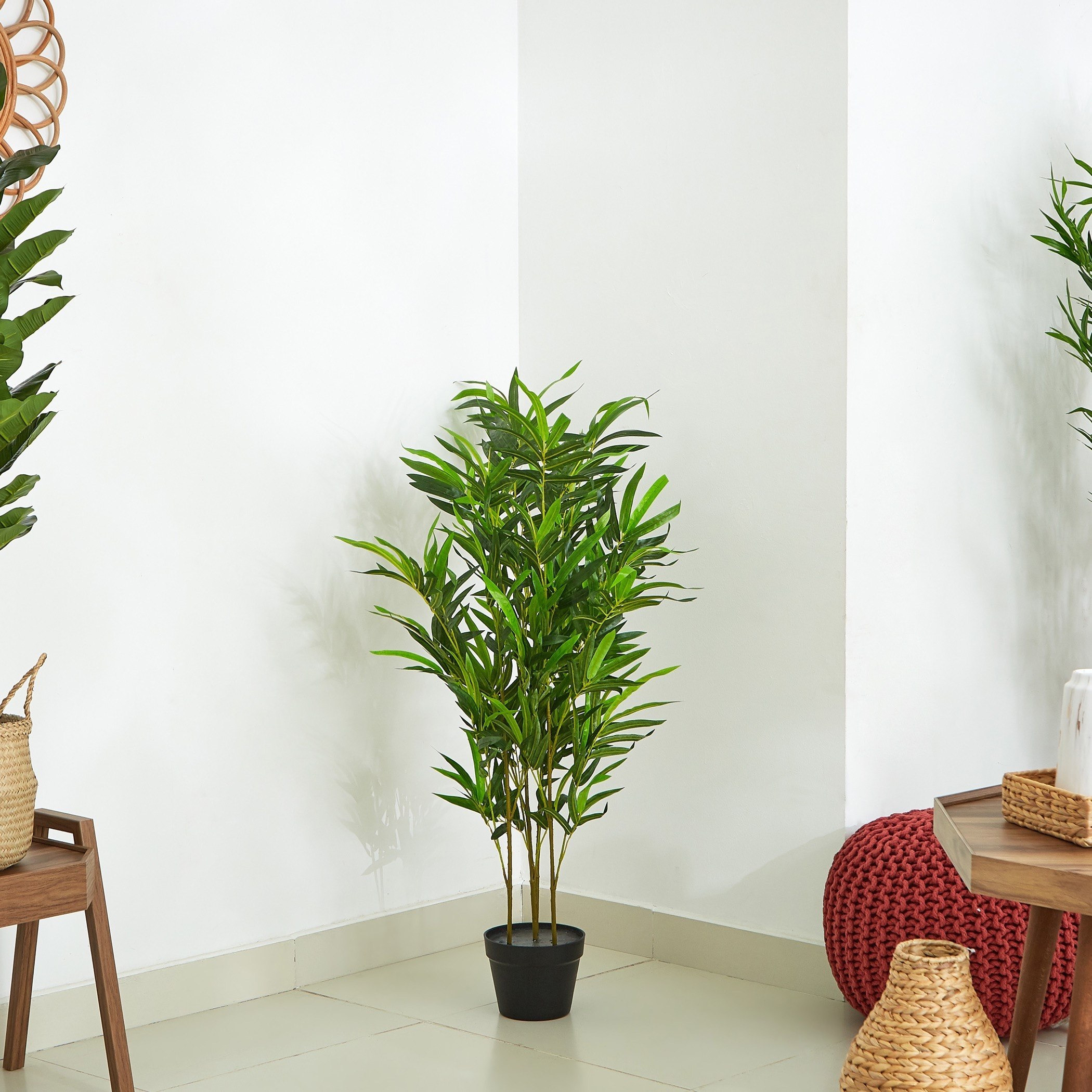 Cyara Bamboo Tree with Pot - 120 cm-hbxdecorandfurnishings-homeaccessories-artificialflowersandplants-image-1