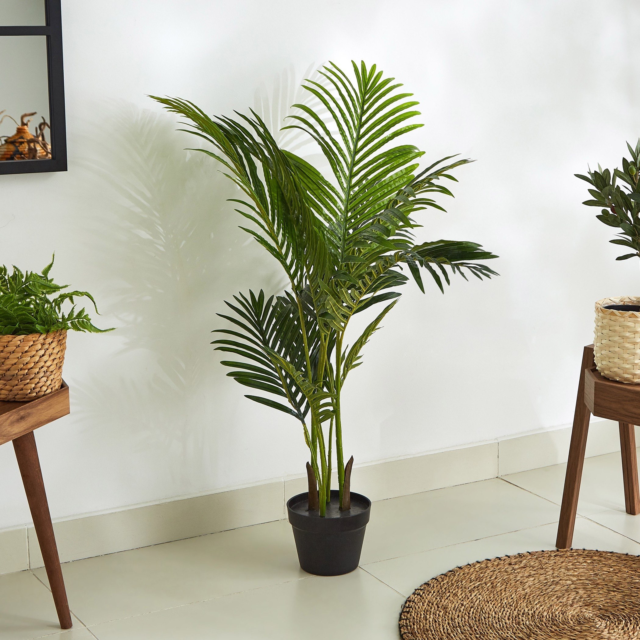 نخلة أريكا بإصيص من كيارا - 100 سم-hbxdecorandfurnishings-homeaccessories-artificialflowersandplants-image-1