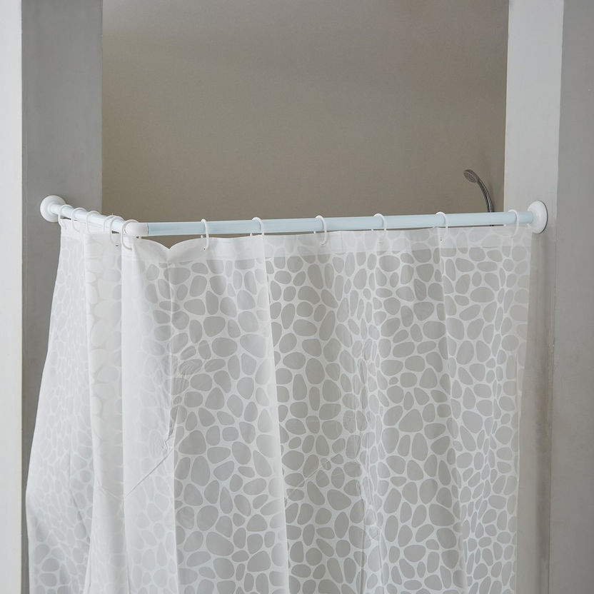 Granta Shower Curtain Pole - 93 cm-Curtain Rods-image-0