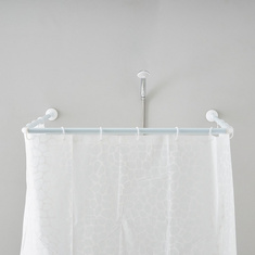 Granta Shower Curtain Pole - 80 cm