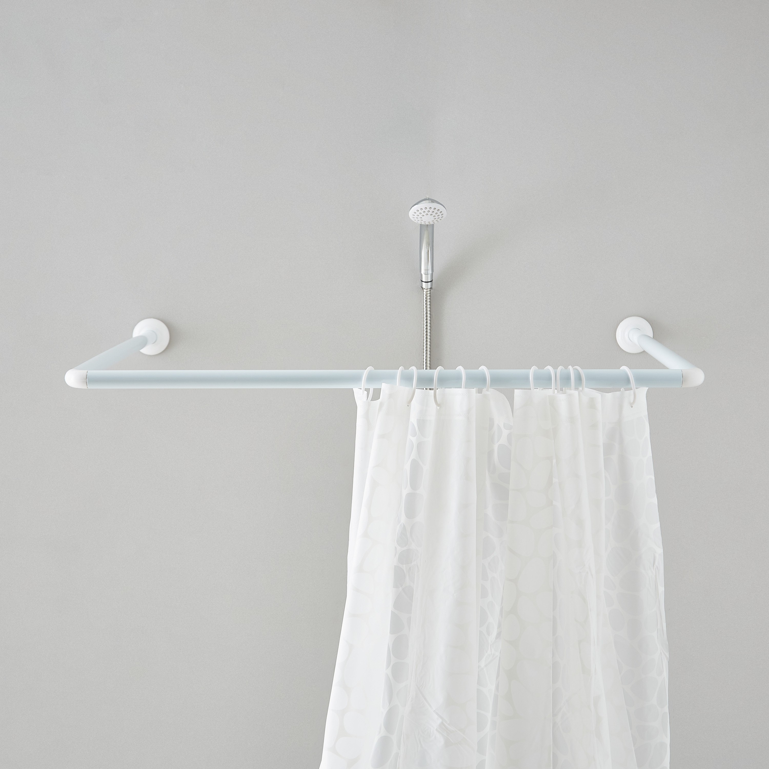 Granta Shower Curtain Pole - 80 cm-hbxbathroom-curtainsandrods-curtainrods-image-2
