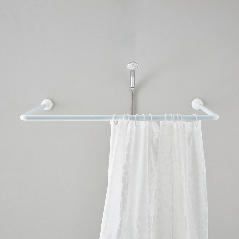 Granta Shower Curtain Pole - 80 cm-Curtain Rods-image-1