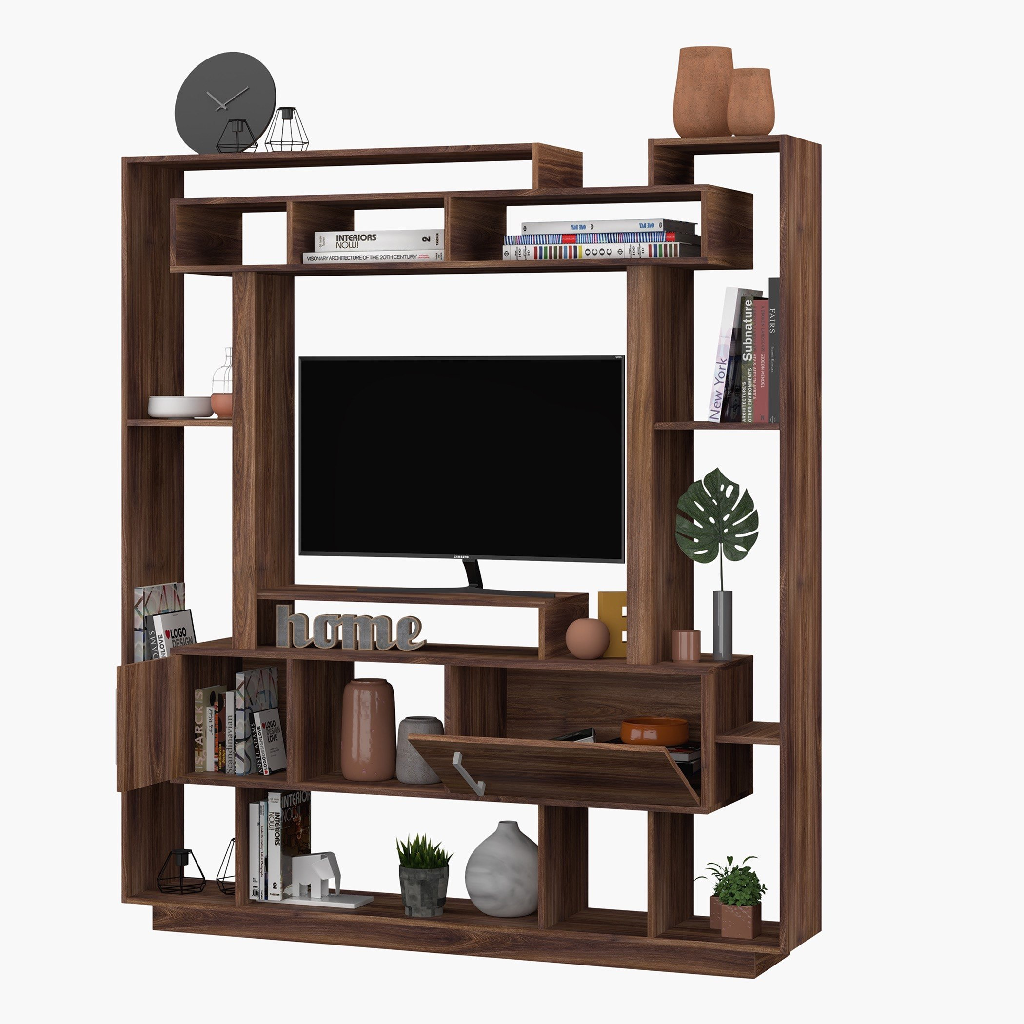 وحدة حائط بابين للتلفزيونات حتى 42 بوصة من دايس-hbxlivingroom-mediaunitsandstorage-wallunits-image-2