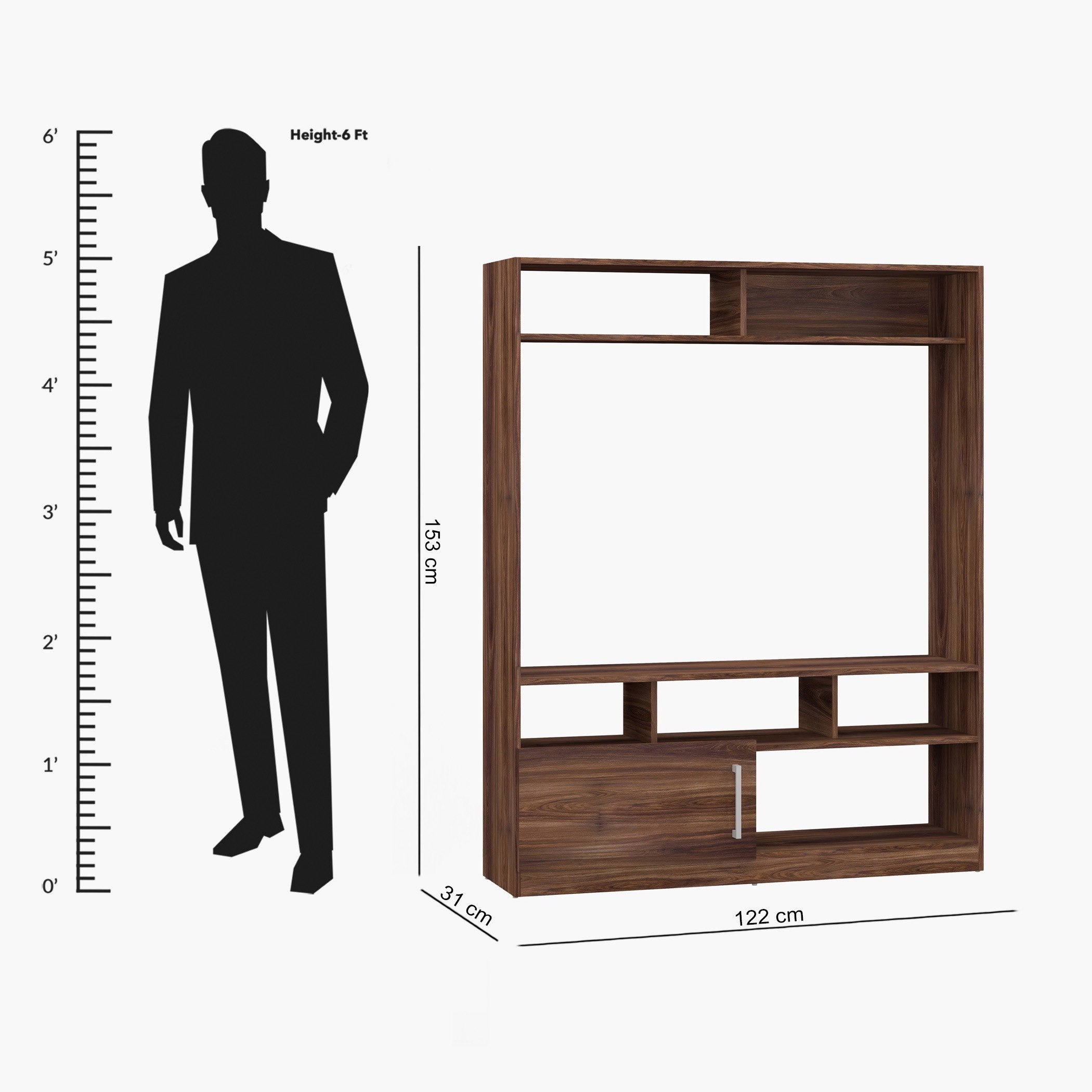 وحدة عرض متعددة الاستخدامات بباب للتلفزيونات حتى 48 بوصة من ديورانت-hbxlivingroom-mediaunitsandstorage-wallunits-image-4