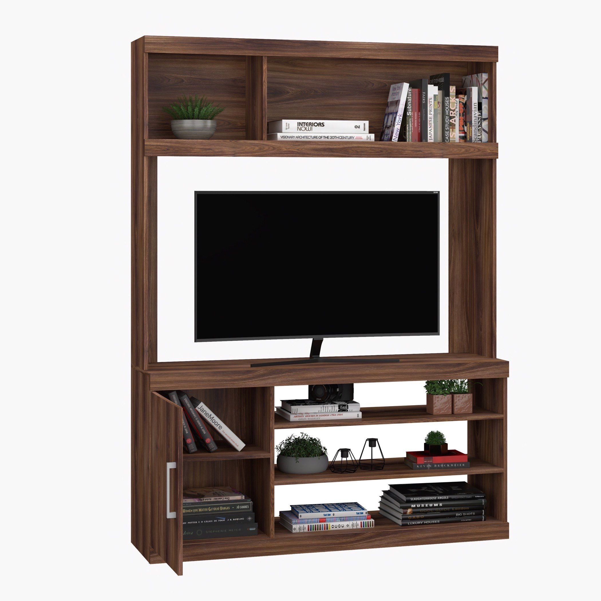 وحدة عرض متعددة الاستخدامات بدرج للتلفزيونات حتى 48 بوصة من إيستون-hbxlivingroom-mediaunitsandstorage-wallunits-image-2