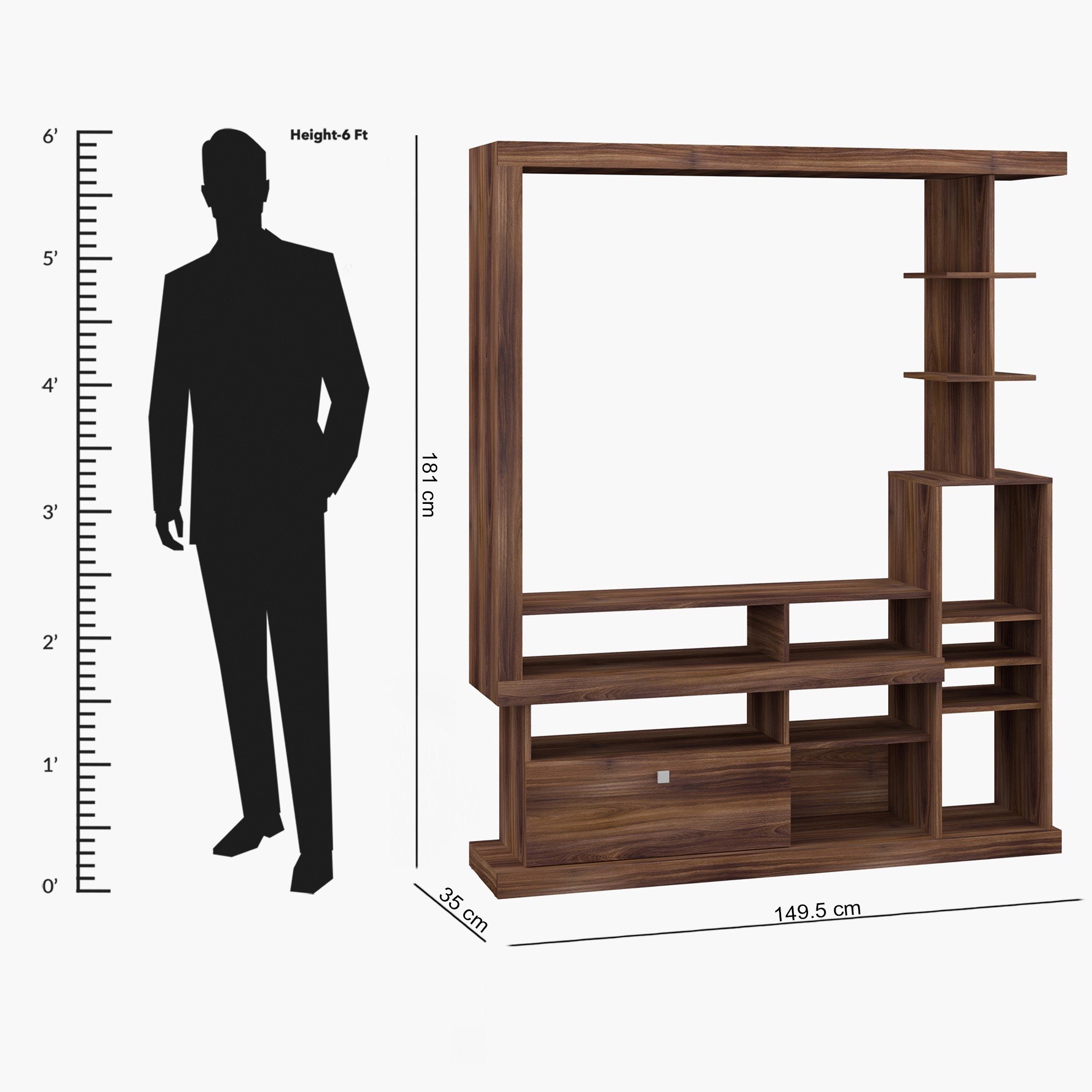 وحدة حائط بدرج لتلفاز حتى 48 بوصة من توريف-hbxlivingroom-mediaunitsandstorage-wallunits-image-4