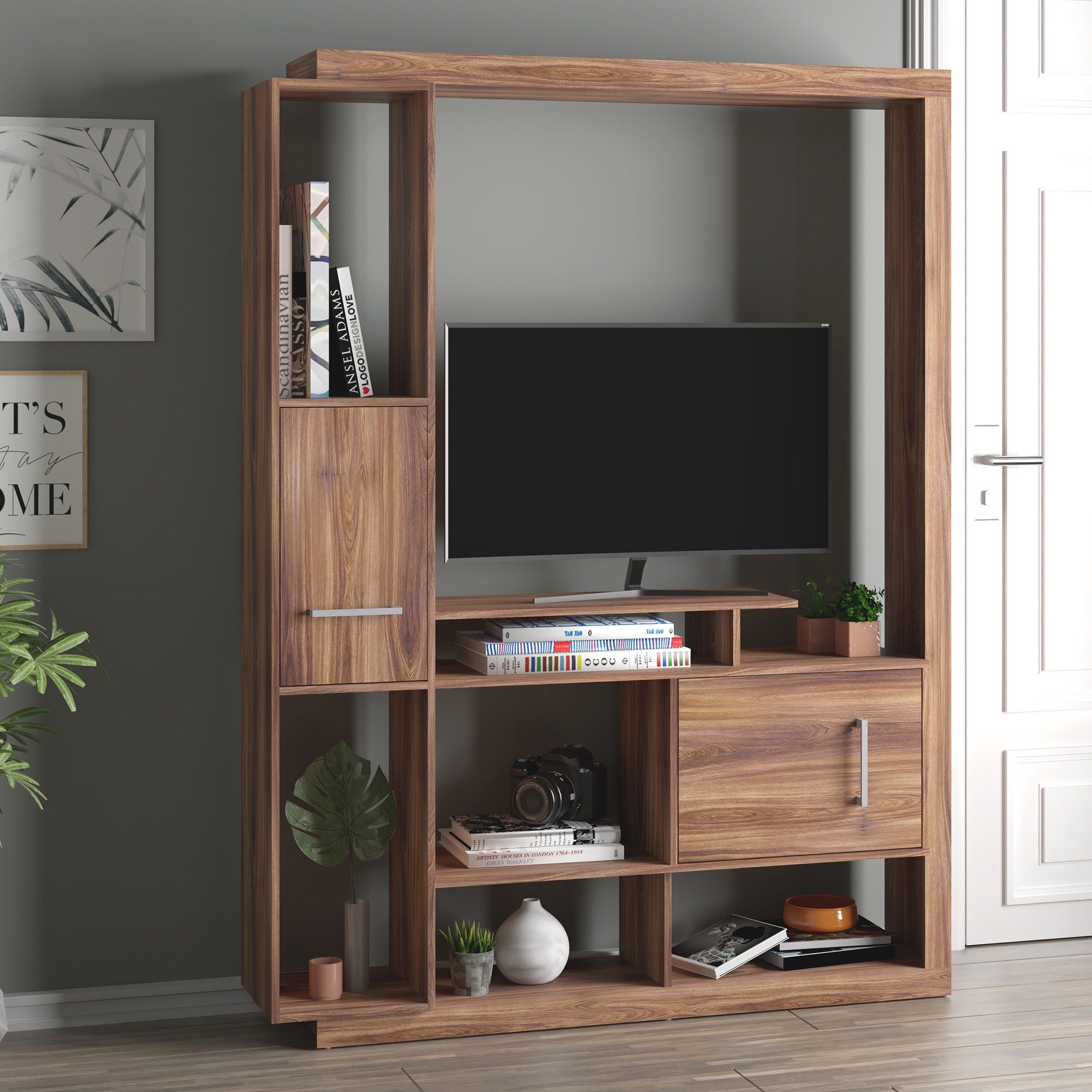 Ellon 2-Door Wall Unit for TVs up to 42 inches-hbxlivingroom-mediaunitsandstorage-wallunits-image-1