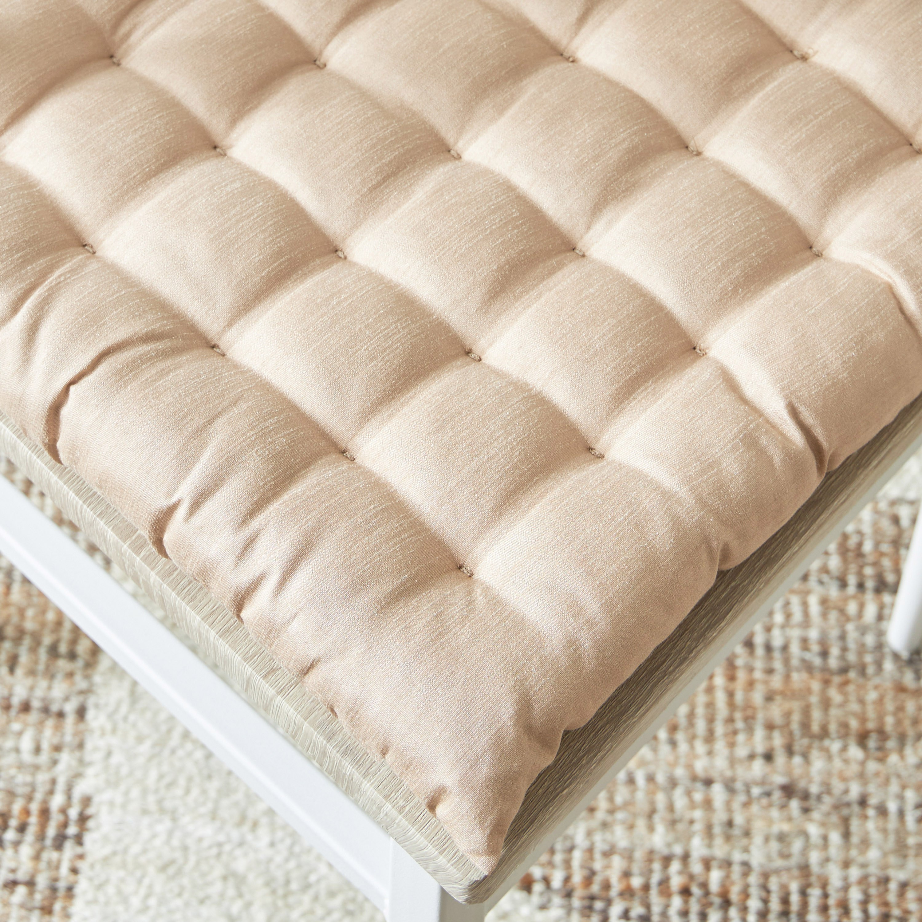 Dupioni Chair Pad - 40x40 cm-hbxhomeware-hbxdecorandfurnishings-image-2