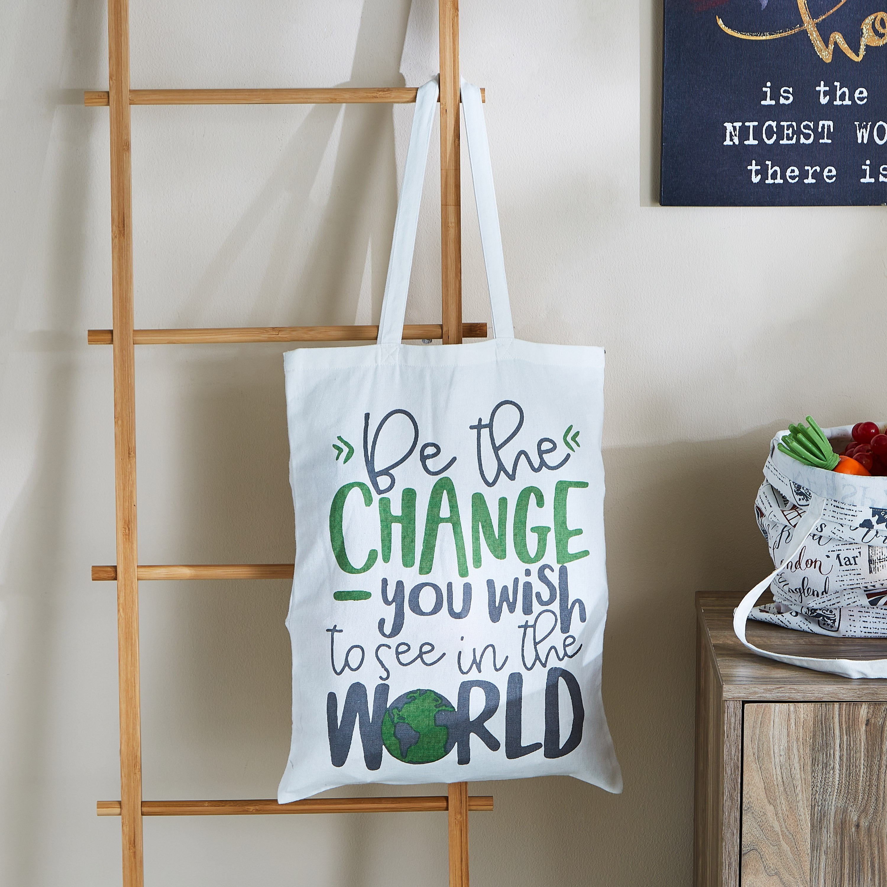 شنطة توتي قطنية بطبعات-hbxdecorandfurnishings-travelaccessories-bagsandbackpacks-image-1