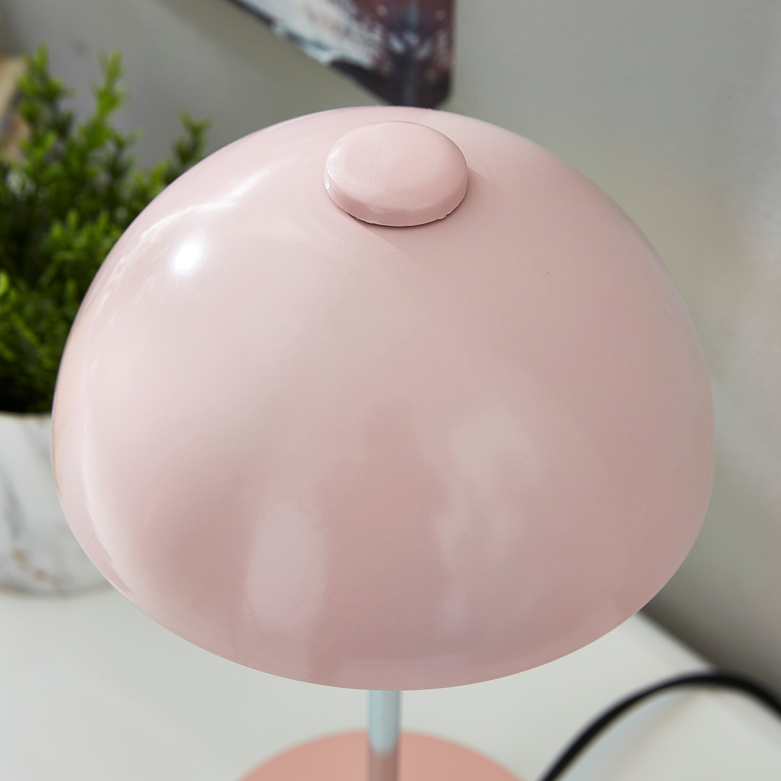 مصباح طاولة على شكل قبة معدنية من هاربر- 32 سم-hbxlivingroom-lighting-tablelamps-image-3