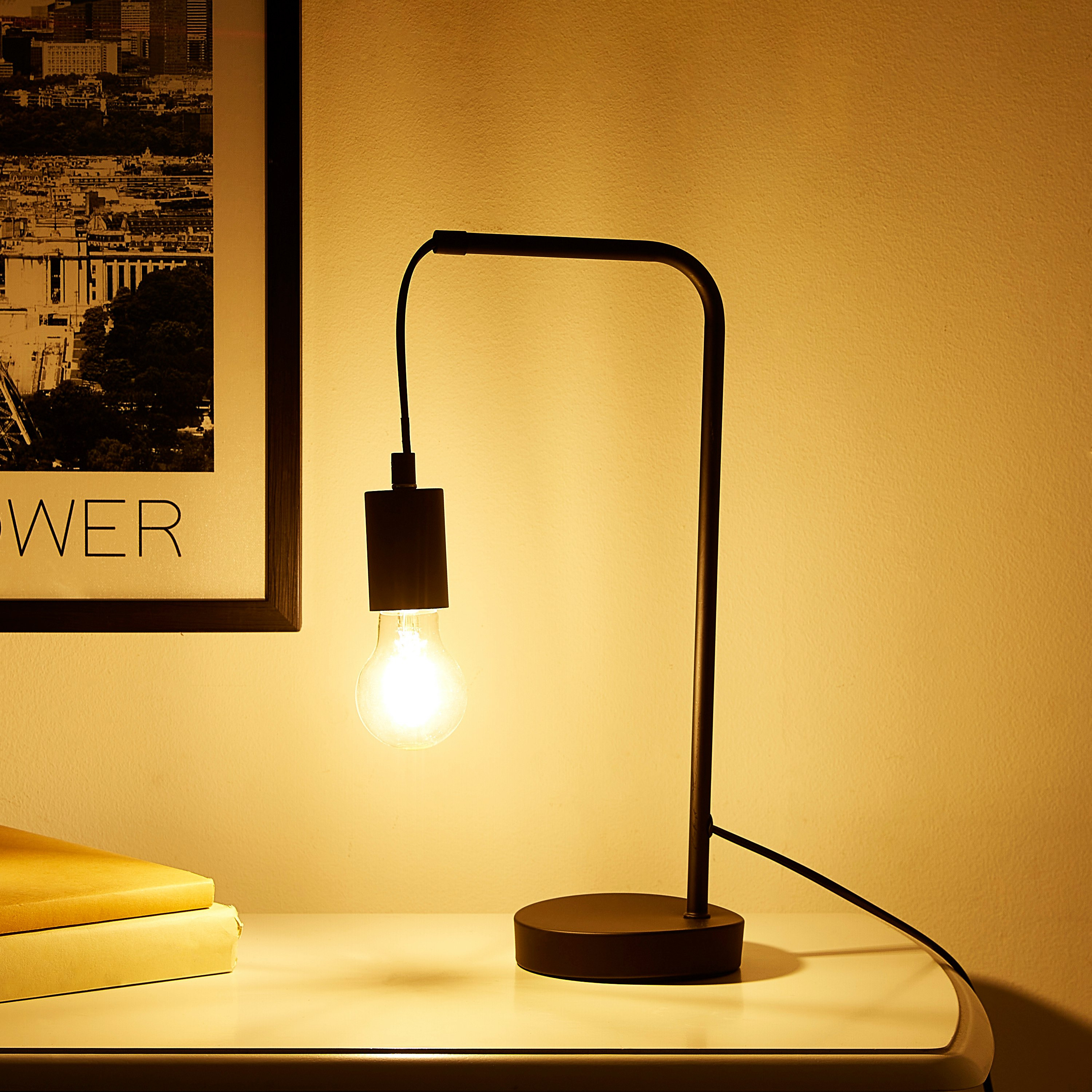 Harper Metal Wire Table Lamp-hbxlivingroom-lighting-tablelamps-image-2
