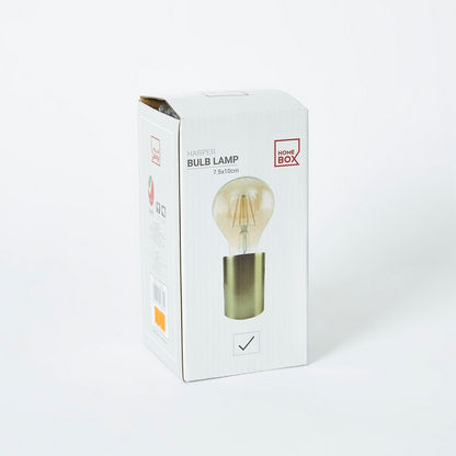 Harper Metal Bulb Lamp - 10 cms