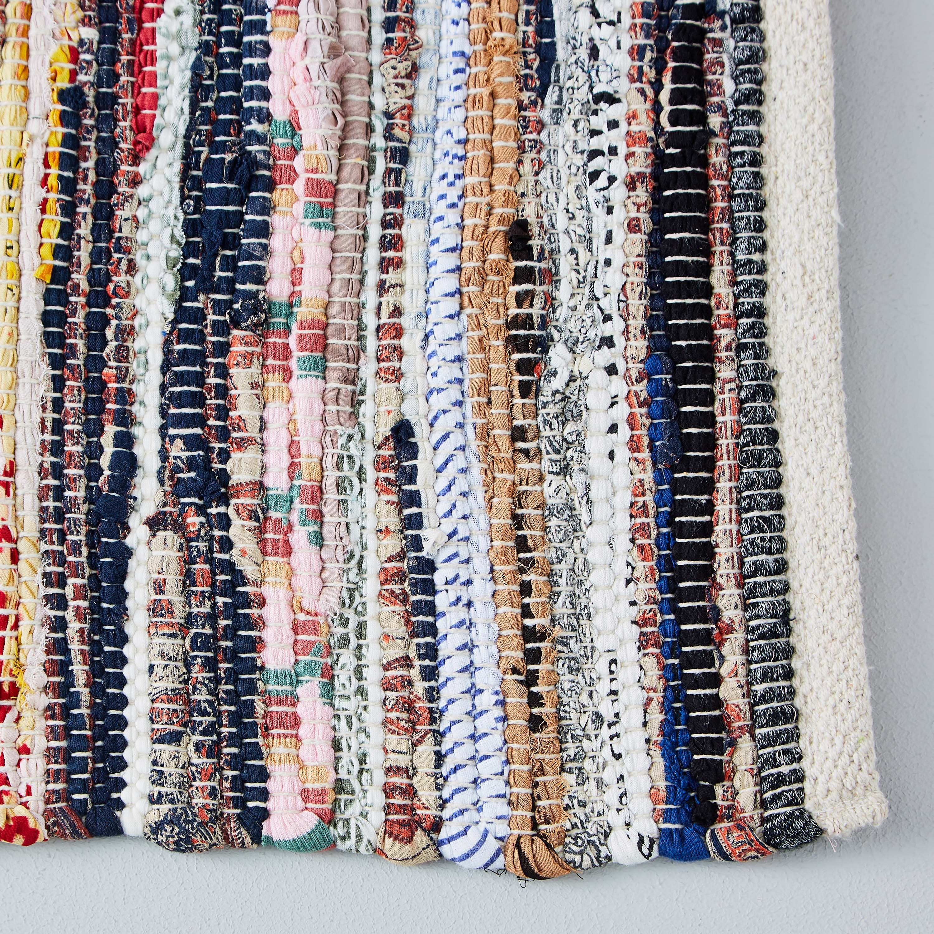Axis Recycled Cotton Dhurrie - 50x80 cm-hbxdecorandfurnishings-floorcoverings-rugs-image-2