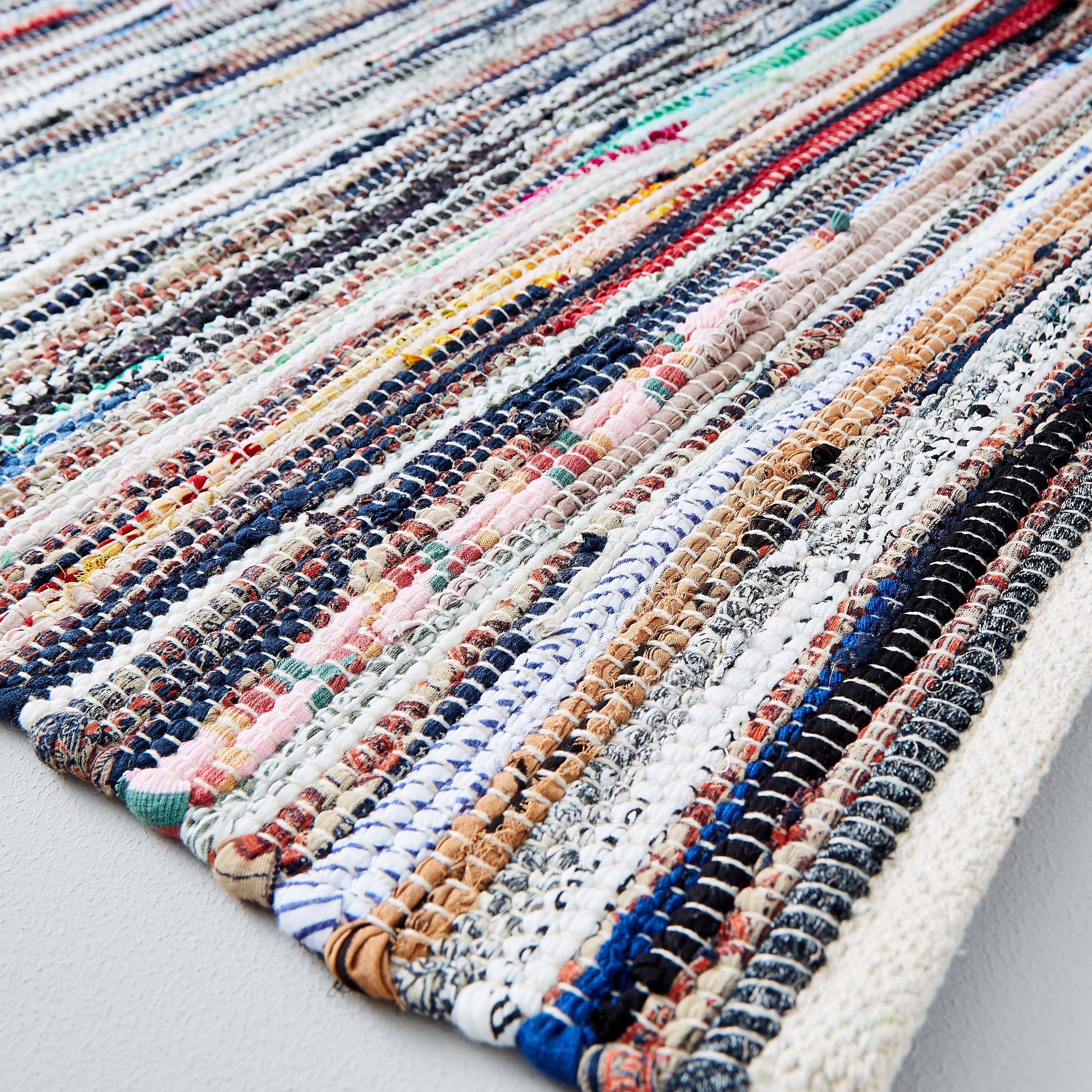 Axis Recycled Cotton Dhurrie - 50x80 cm-hbxdecorandfurnishings-floorcoverings-rugs-image-3