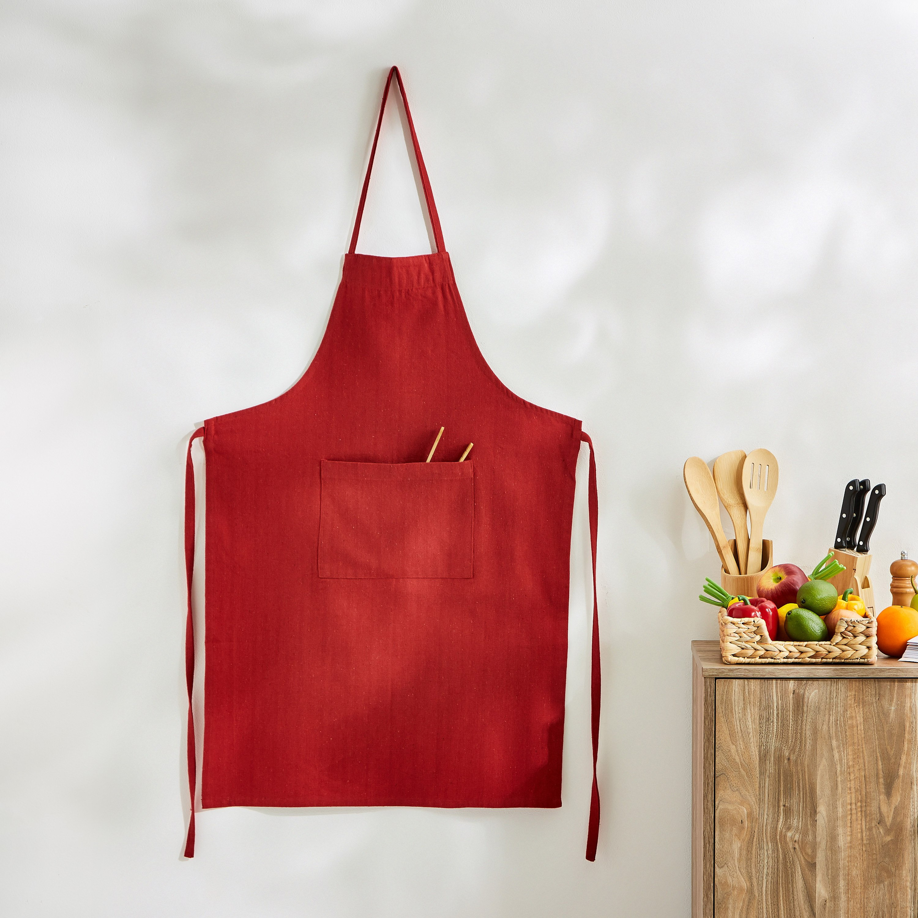 مئزر قطن سادة من يوني-hbxhomeware-kitchenware-kitchenlinens-image-1