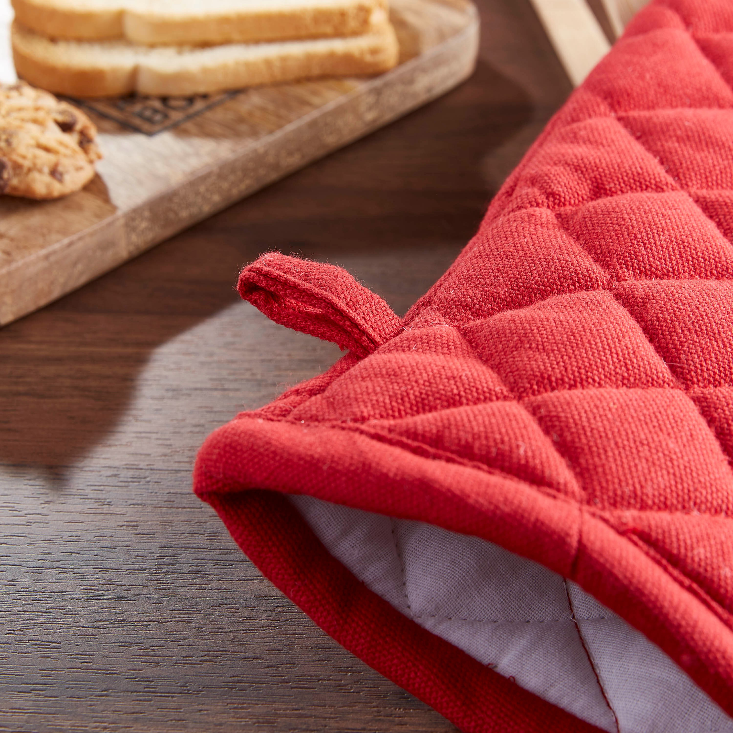 قفاز فرن قطني سادة من يوني - 17x33 سم-hbxhomeware-kitchenware-kitchenlinens-image-2