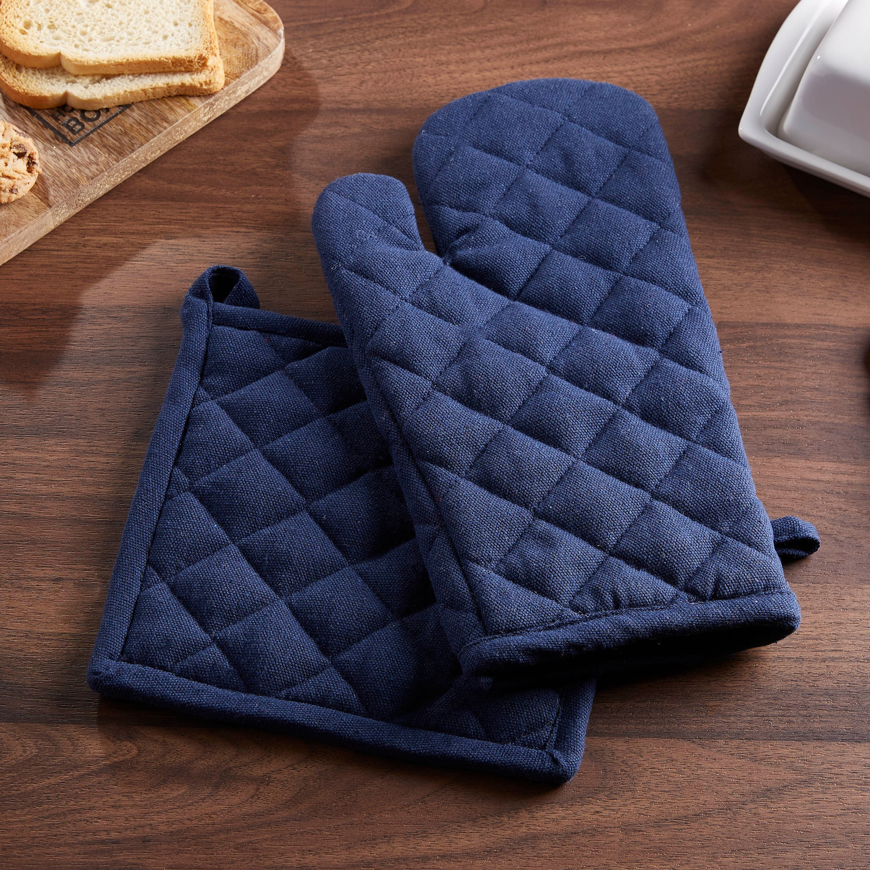 قفاز فرن قطني سادة من يوني - 17x33 سم-hbxhomeware-kitchenware-kitchenlinens-image-3