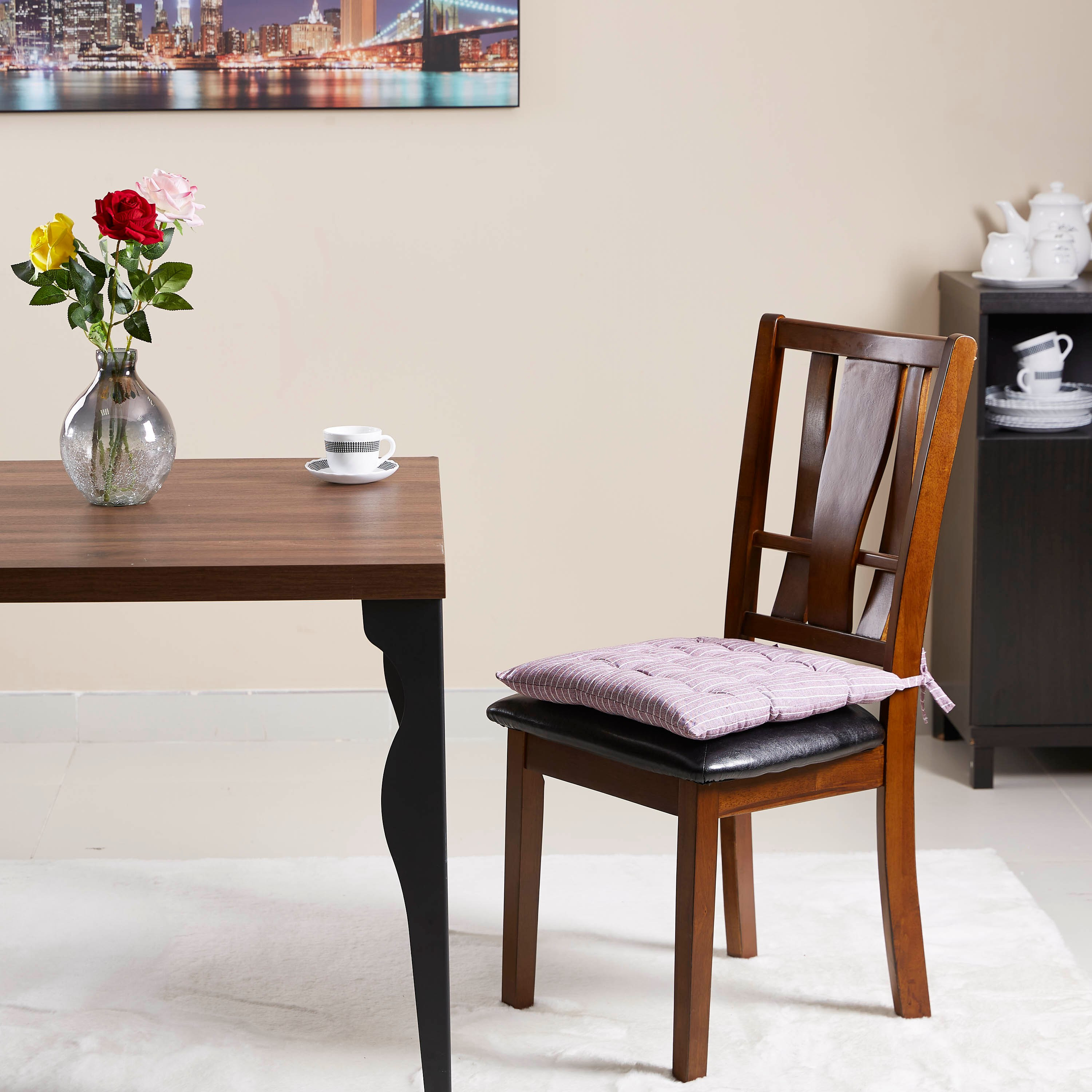 Matrix Solid Cotton Chair Pad - 40x40 cm-PROMO_HB_AE_B1G1_250925-image-4