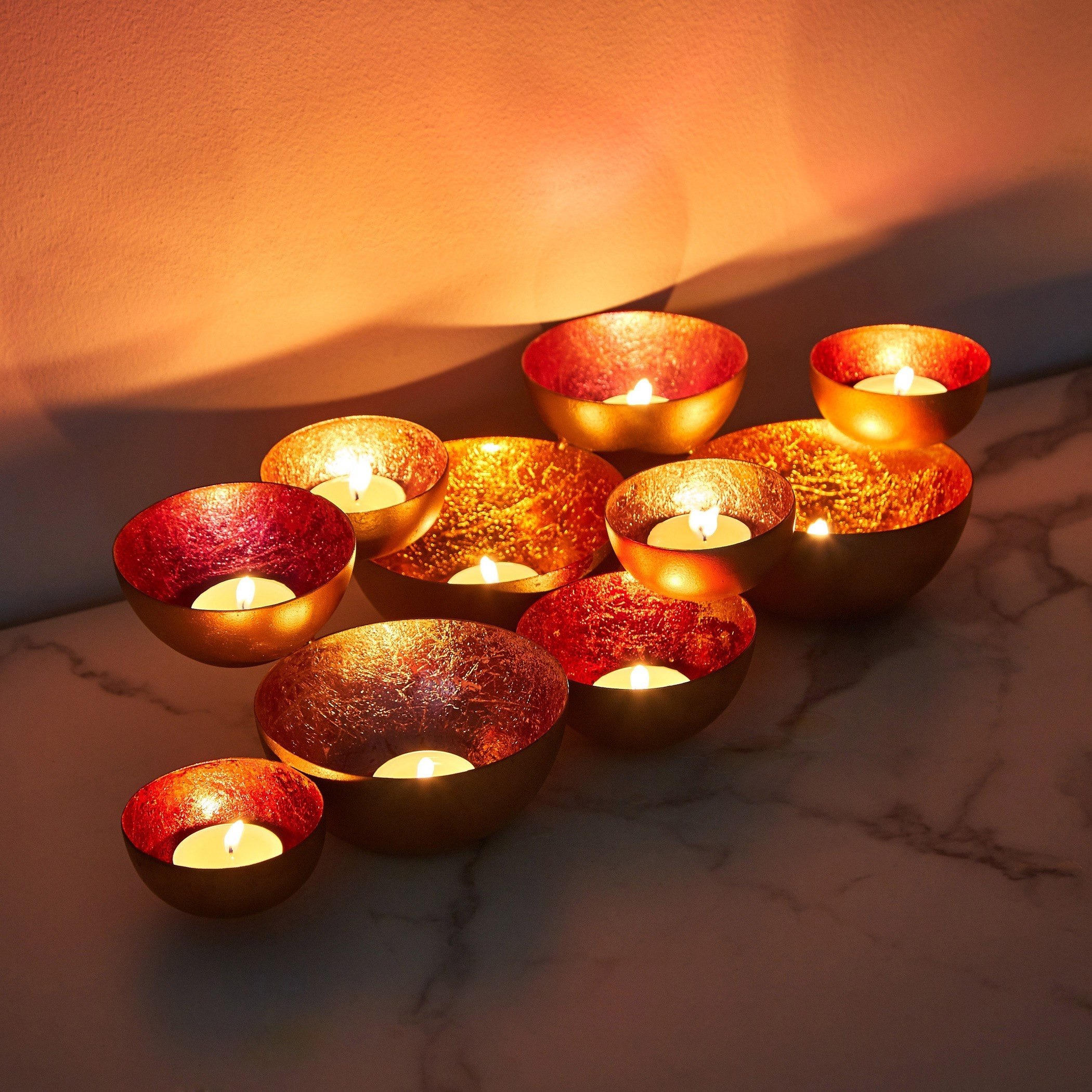 حامل شموع طاولة معدني 3 دي من زوها-hbxlivingroom-decorandaccessories-candleholders-image-2