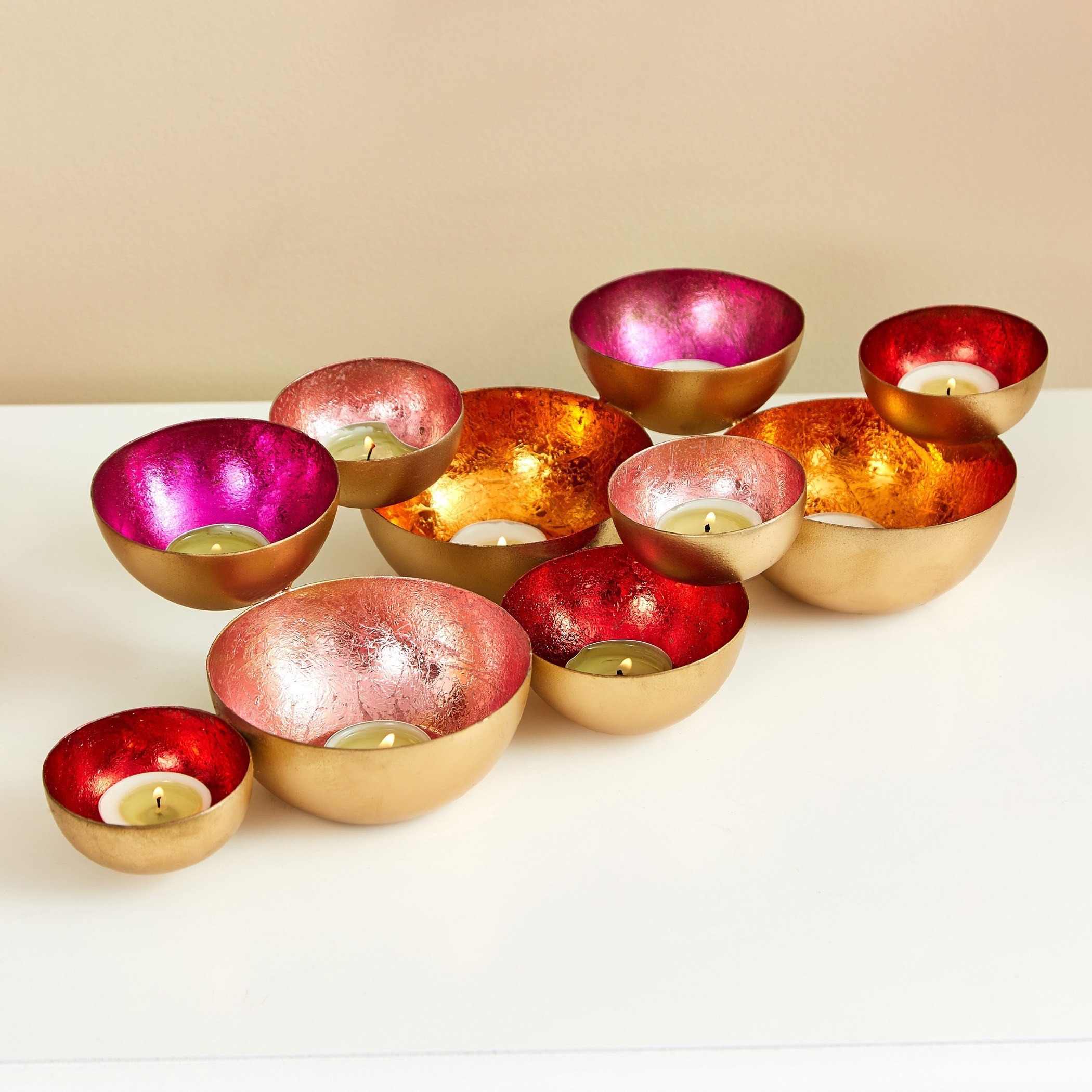 حامل شموع طاولة معدني 3 دي من زوها-hbxlivingroom-decorandaccessories-candleholders-image-1