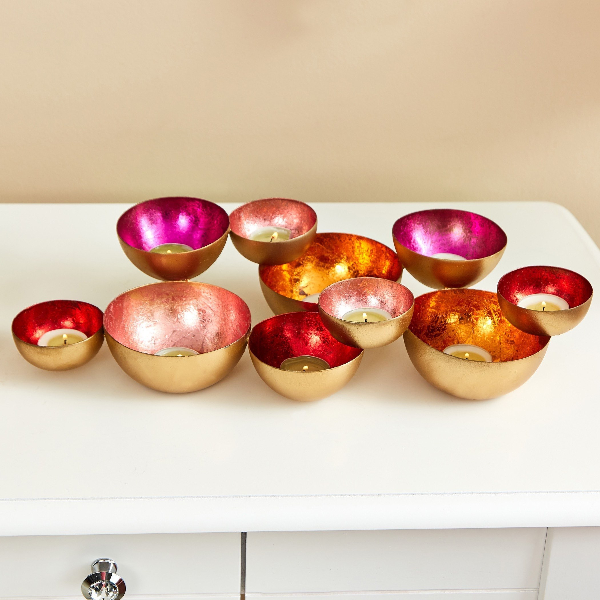 حامل شموع طاولة معدني 3 دي من زوها-hbxlivingroom-decorandaccessories-candleholders-image-3
