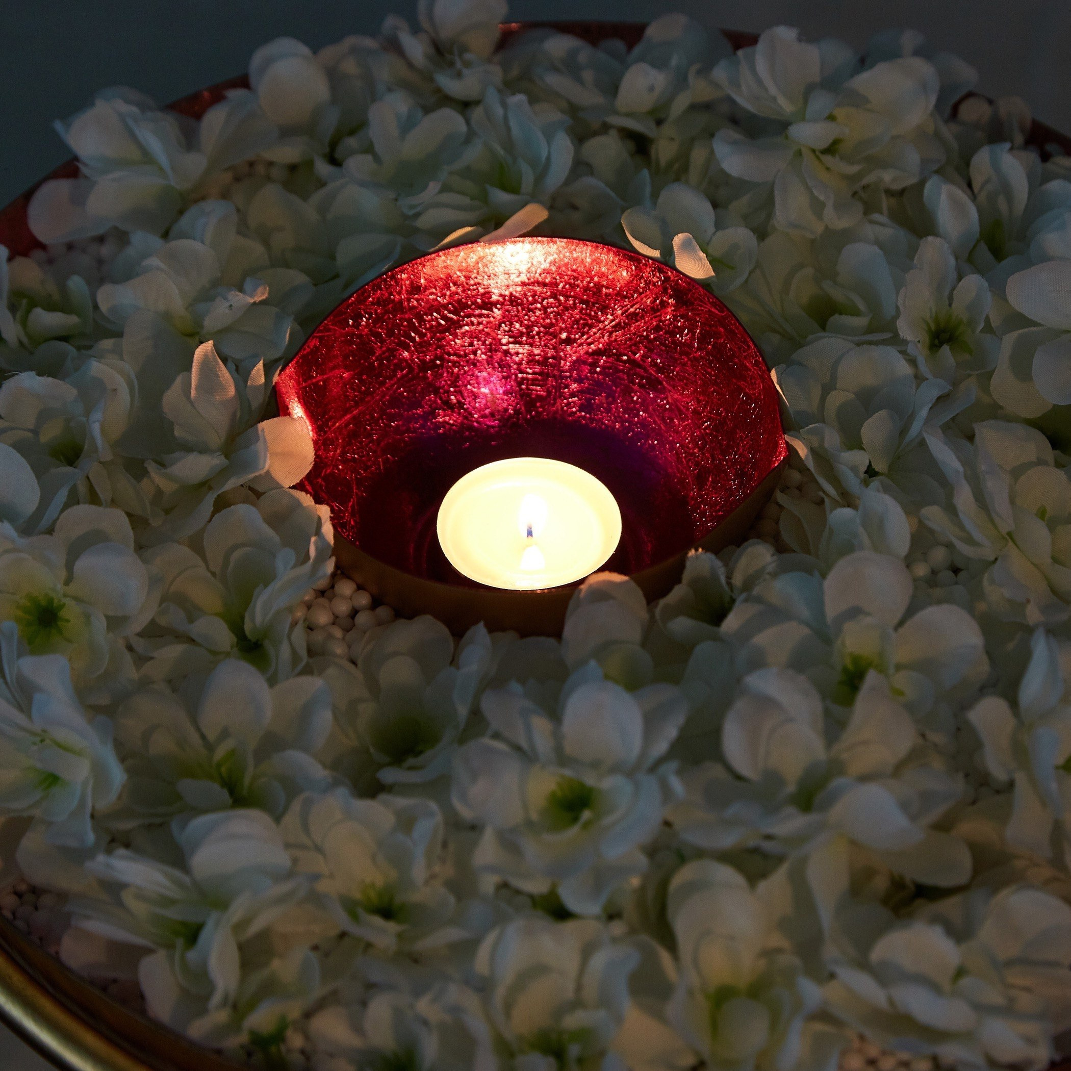 حامل شموع معدني بطرفين من زوها-hbxlivingroom-decorandaccessories-candleholders-image-2