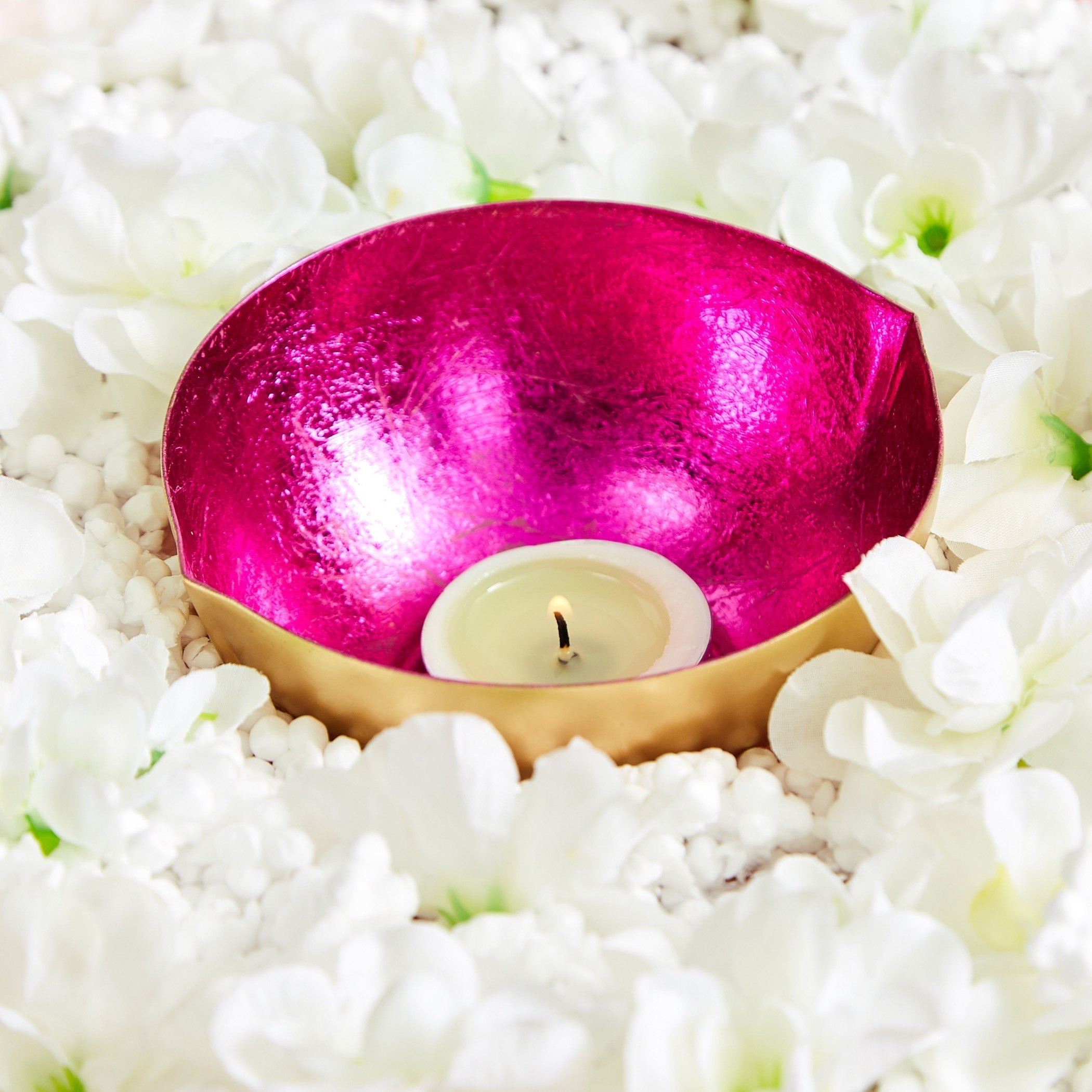 حامل شموع معدني بطرفين من زوها-hbxlivingroom-decorandaccessories-candleholders-image-1