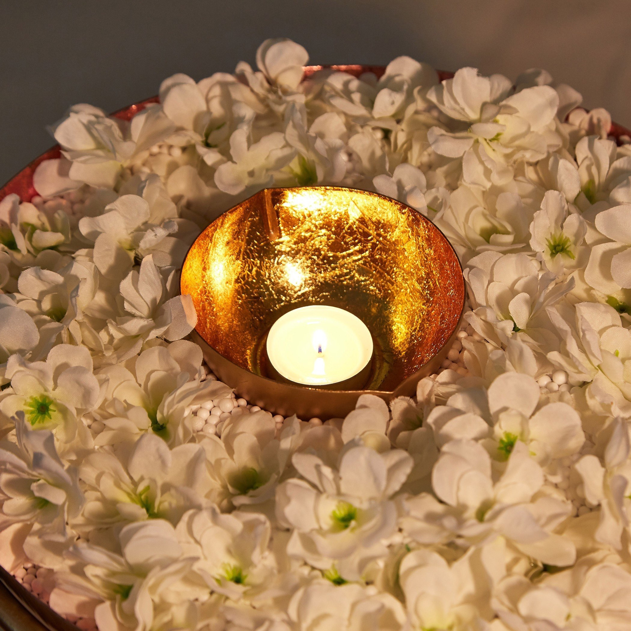 حامل شموع معدني بطرفين من زوها-hbxlivingroom-decorandaccessories-candleholders-image-2