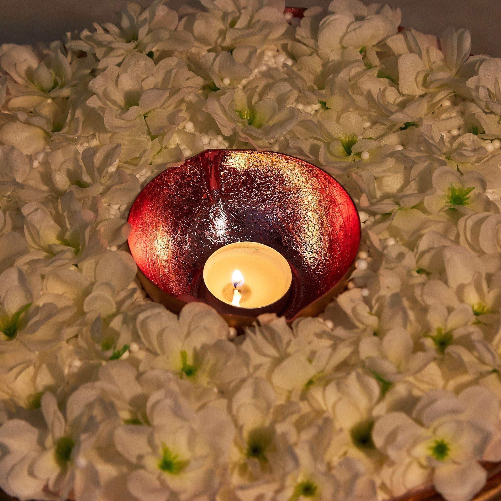 حامل شموع معدني بطرفين من زوها-hbxlivingroom-decorandaccessories-candleholders-image-2
