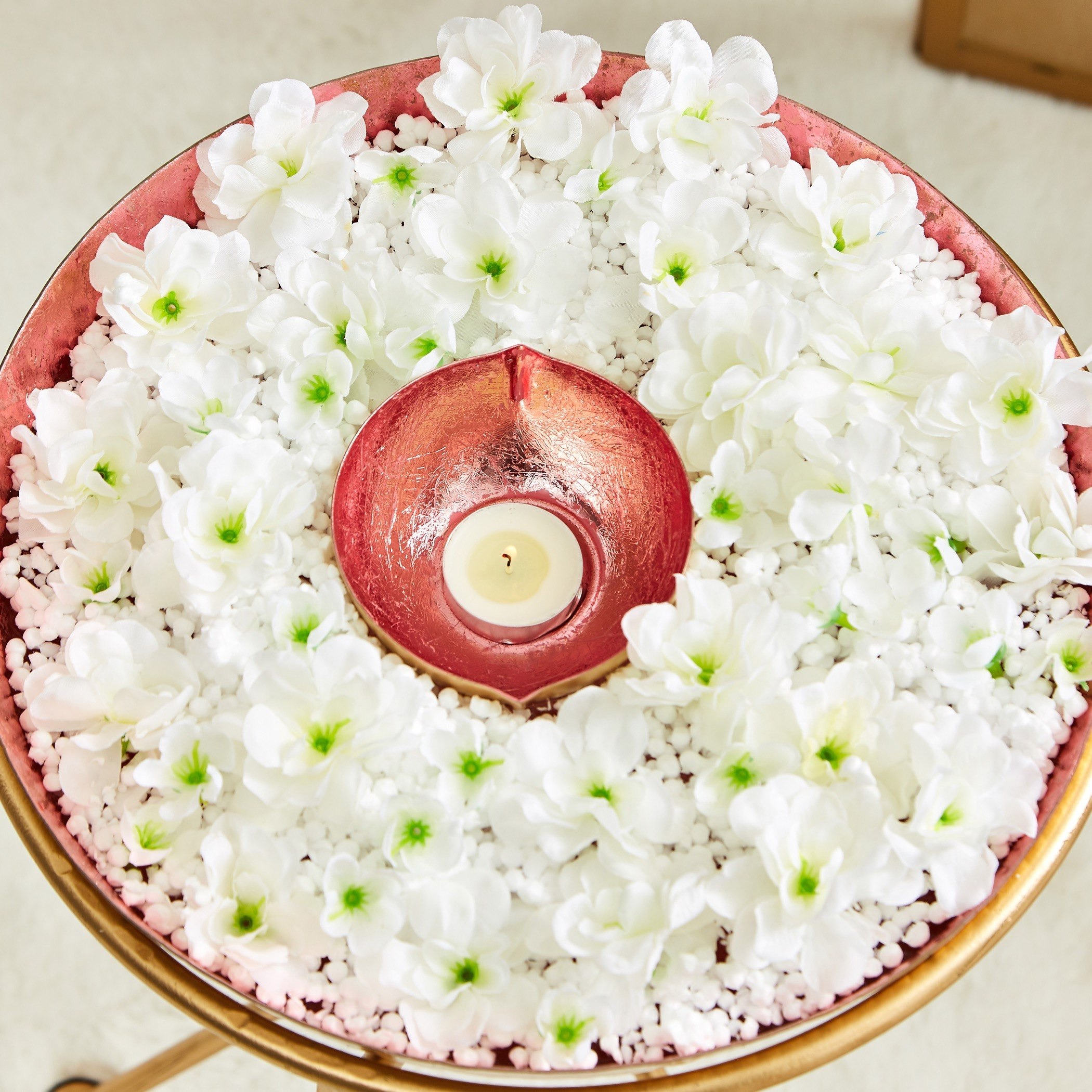 حامل شموع معدني بطرفين من زوها-hbxlivingroom-decorandaccessories-candleholders-image-5