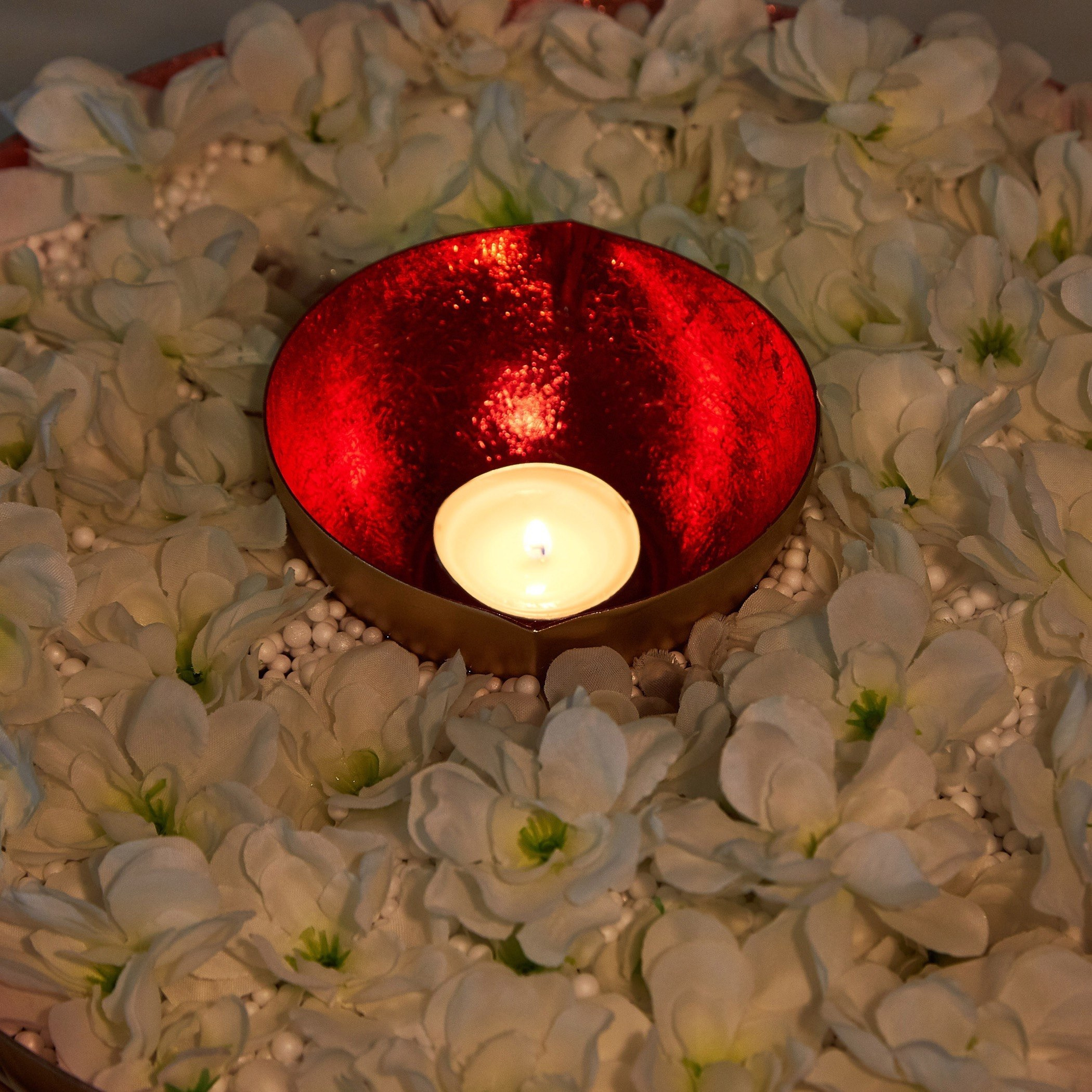 حامل شموع معدني بطرفين من زوها-hbxlivingroom-decorandaccessories-candleholders-image-2