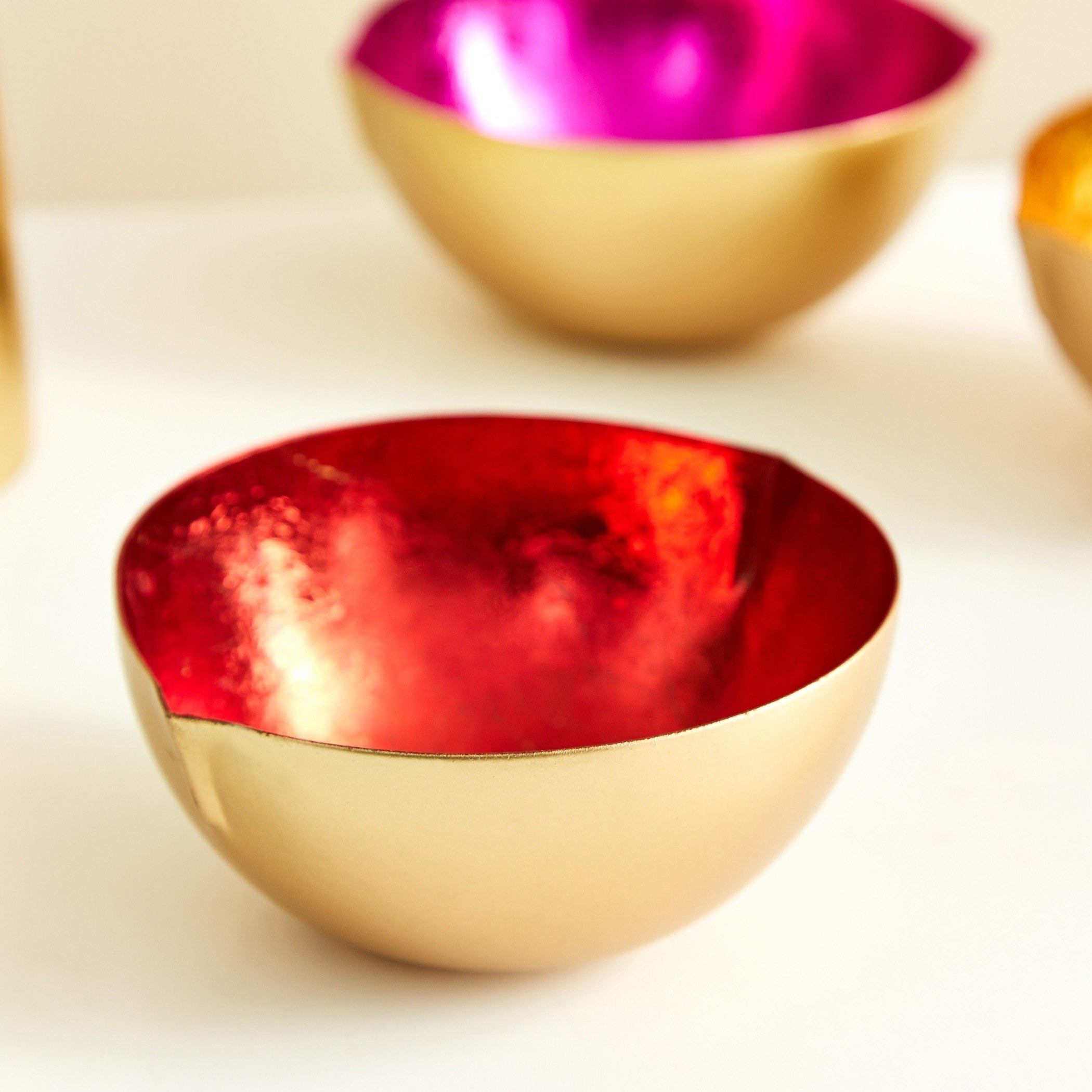 حامل شموع معدني بطرفين من زوها-hbxlivingroom-decorandaccessories-candleholders-image-3
