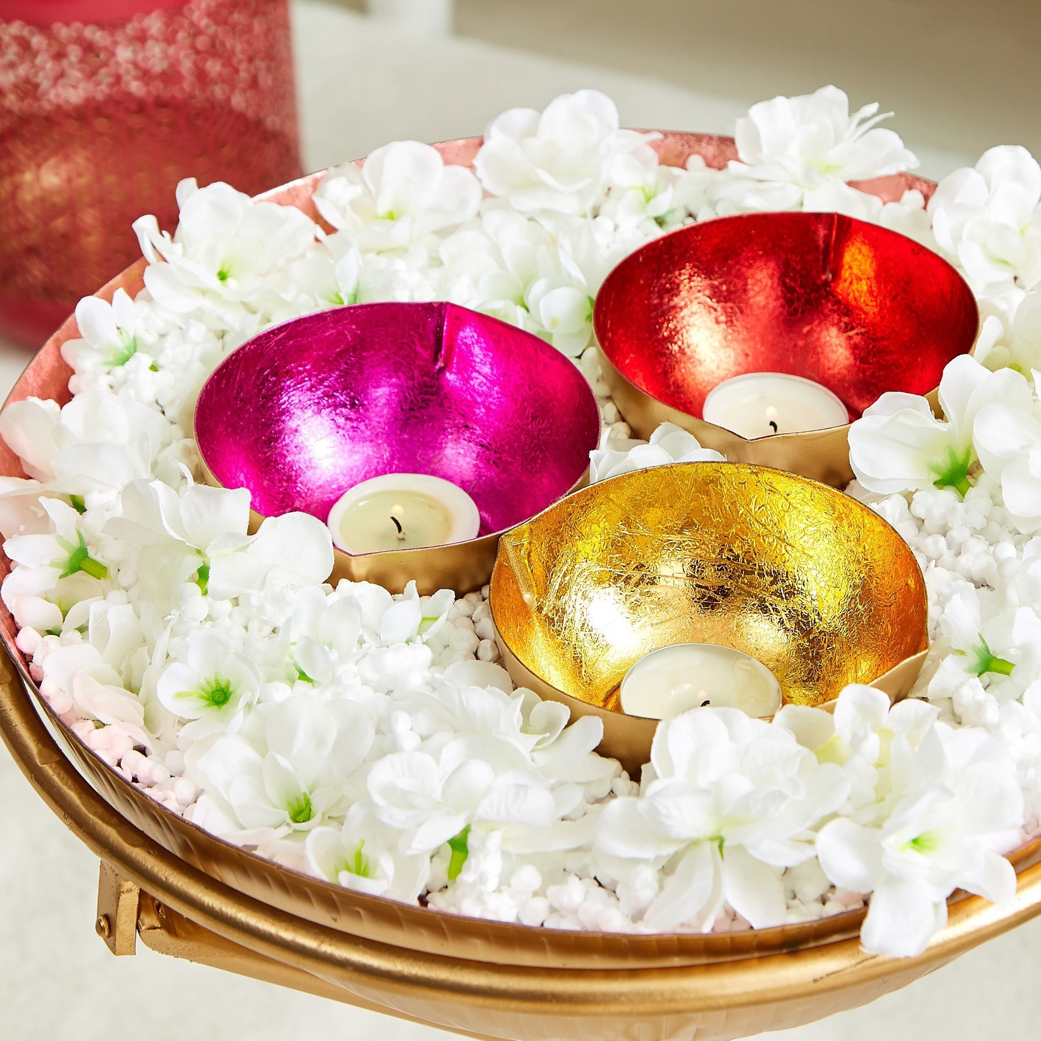 حامل شموع معدني بطرفين من زوها-hbxlivingroom-decorandaccessories-candleholders-image-5