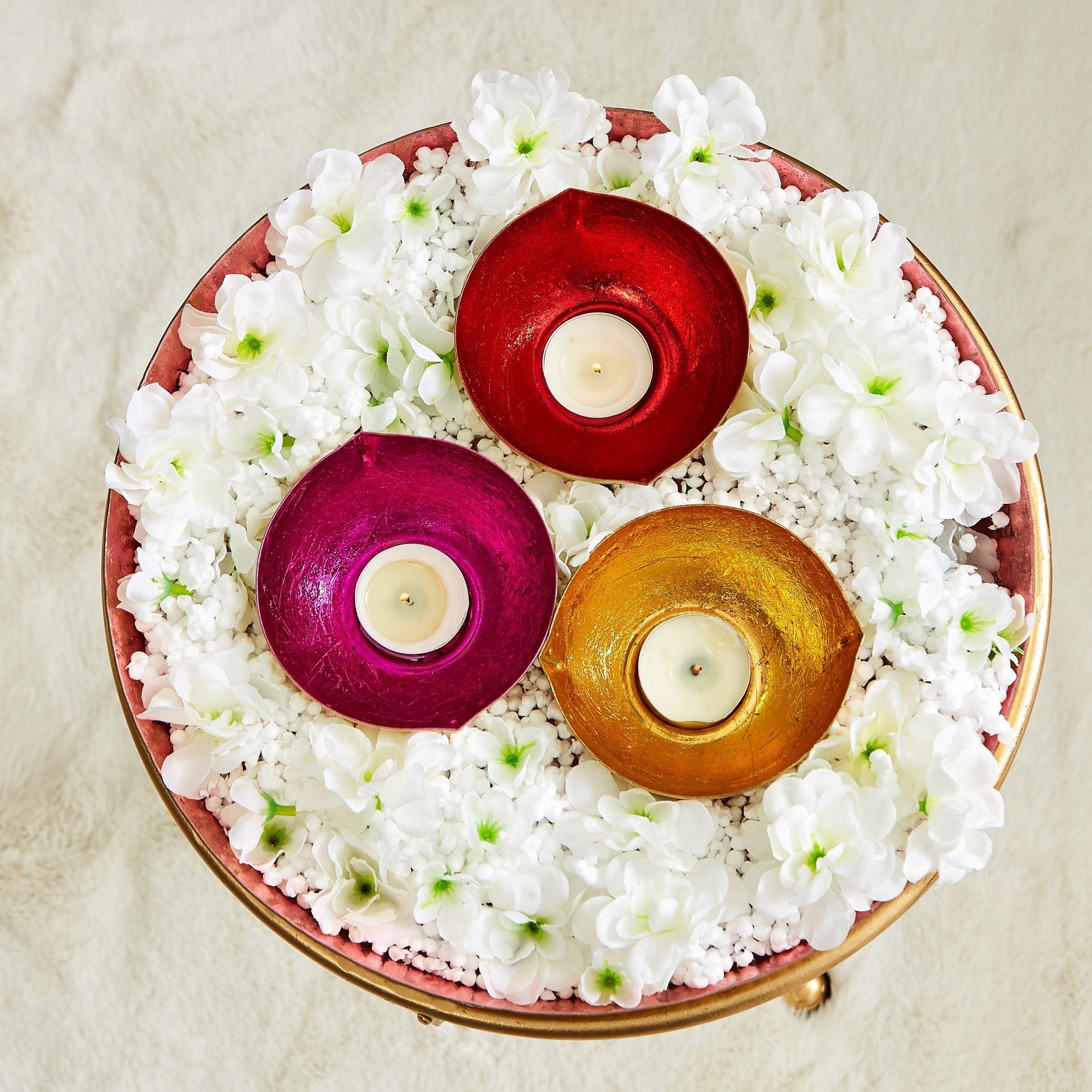 حامل شموع معدني بطرفين من زوها-hbxlivingroom-decorandaccessories-candleholders-image-6