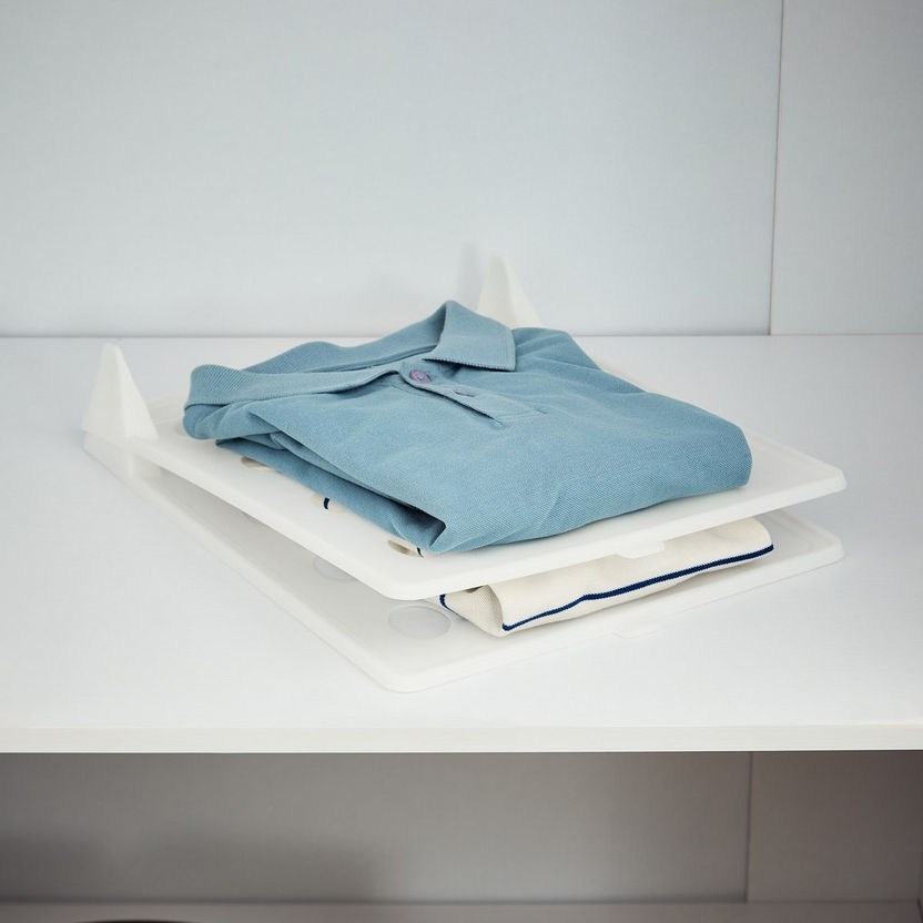 Vega Clothing Storage Tray - Set of 2-Bathroom Storage-image-0