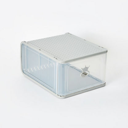 صندوق أحذية قابل للتكديس من ساجا - 26 × 33 سم