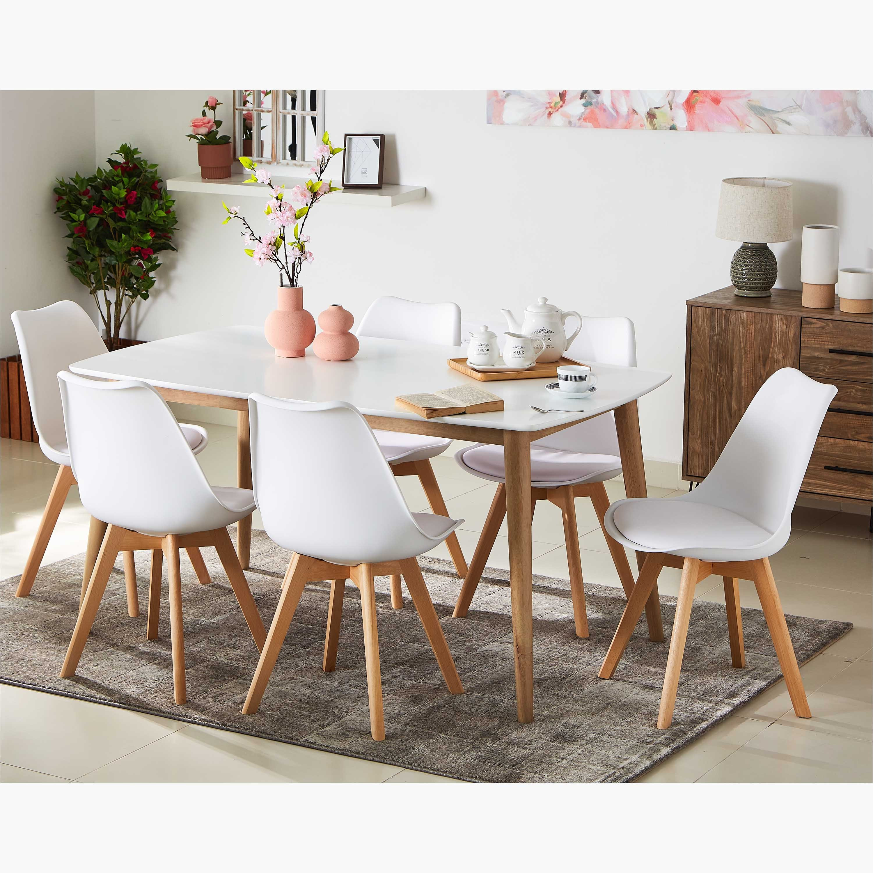 Sweden 6-Seater Dining Table-hbxdiningroom-diningtablesandsets-diningtables-sixseater-image-5