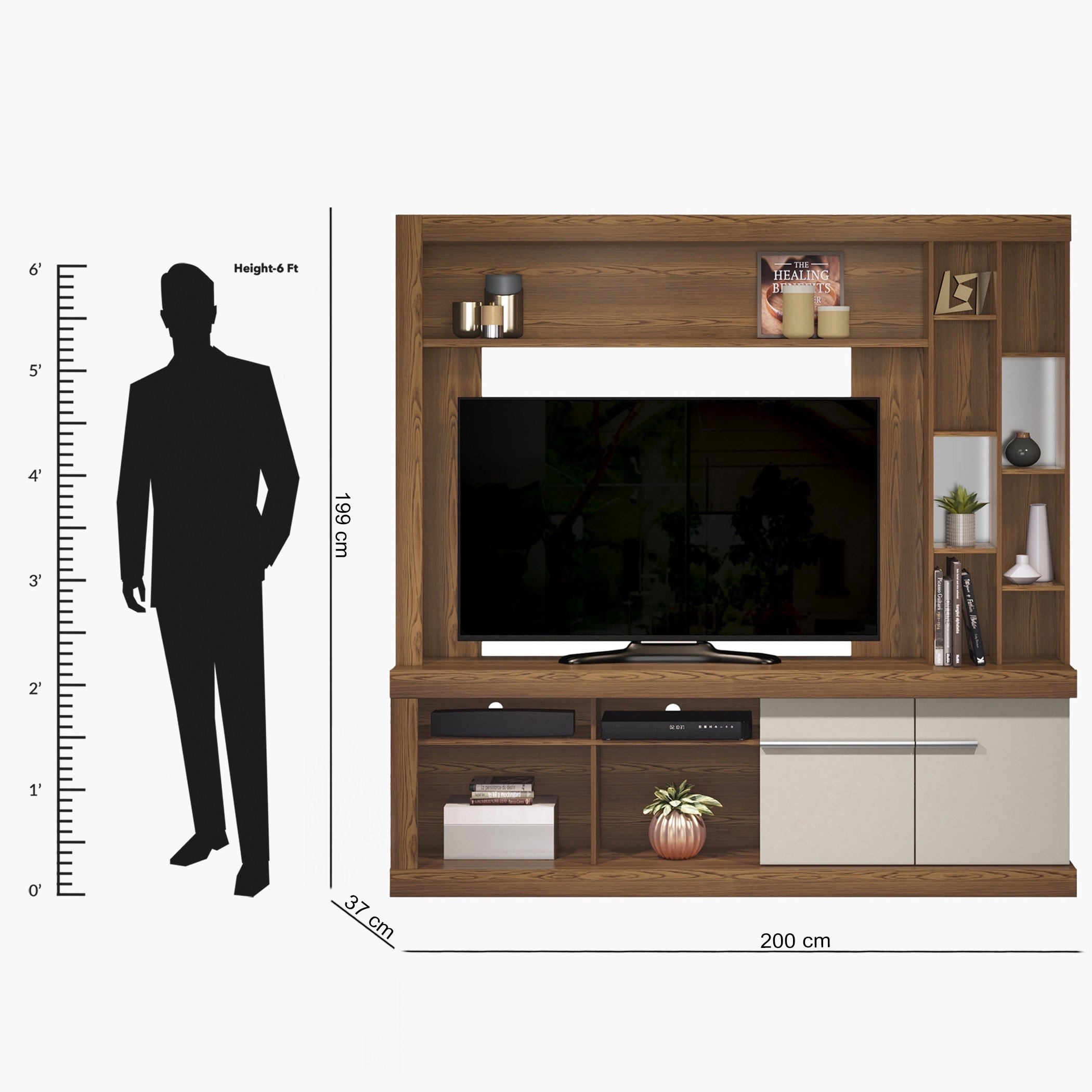 وحدة حائط للتلفزيونات حتى 65 بوصة من كانيلا-hbxlivingroom-mediaunitsandstorage-wallunits-image-7